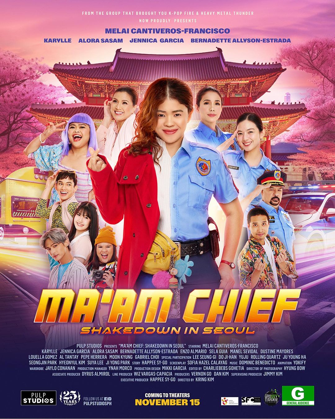 Melai Cantiveros Ma'am Chief Shakedown in Seoul movie film PULP Studios