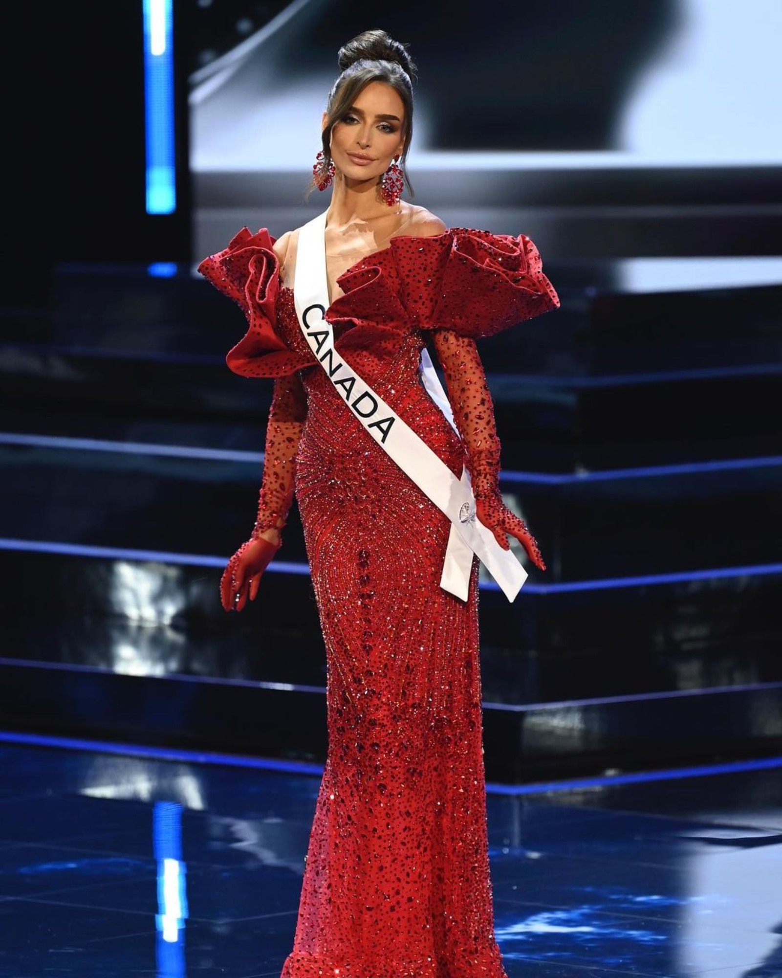 elegant miss universe dresses Miss Universe. Red passion main image 1