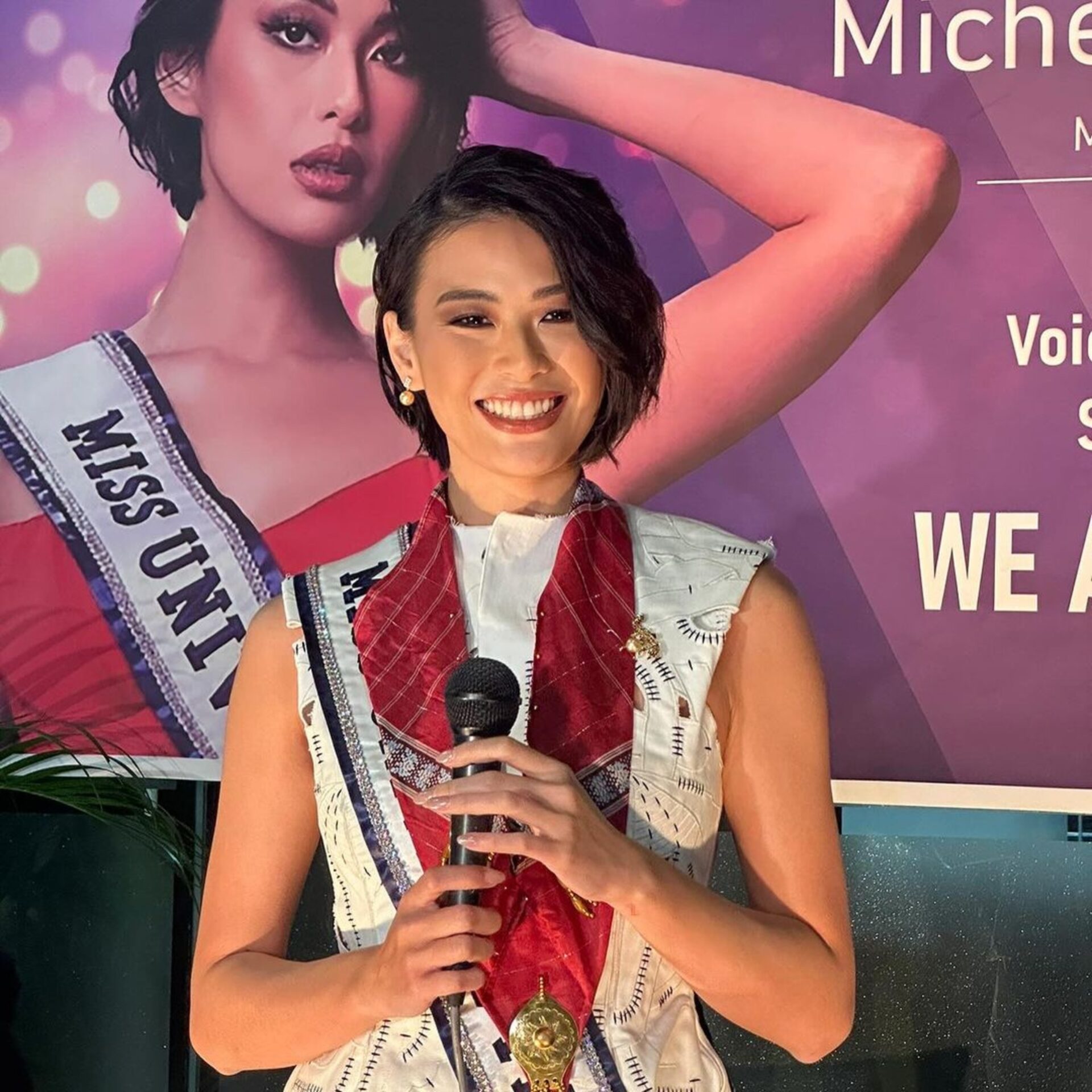 Michelle Dee Embodies Grace in Message and Style Upon Arrival