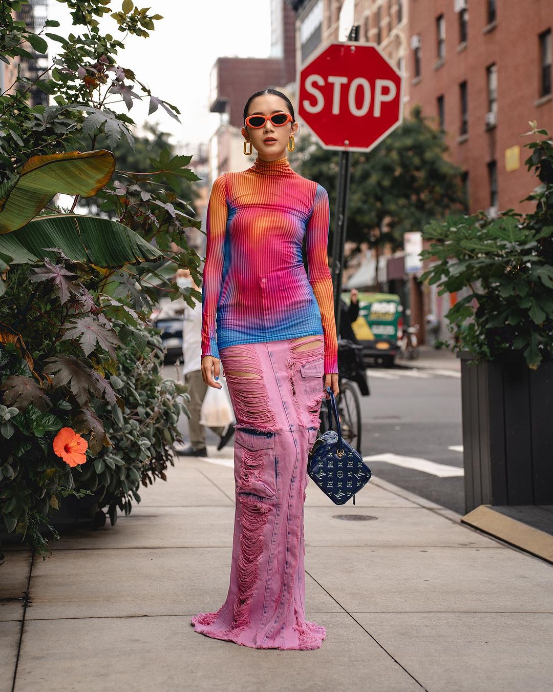 abstract print fashion Camille Co acne studios gcds MEGA