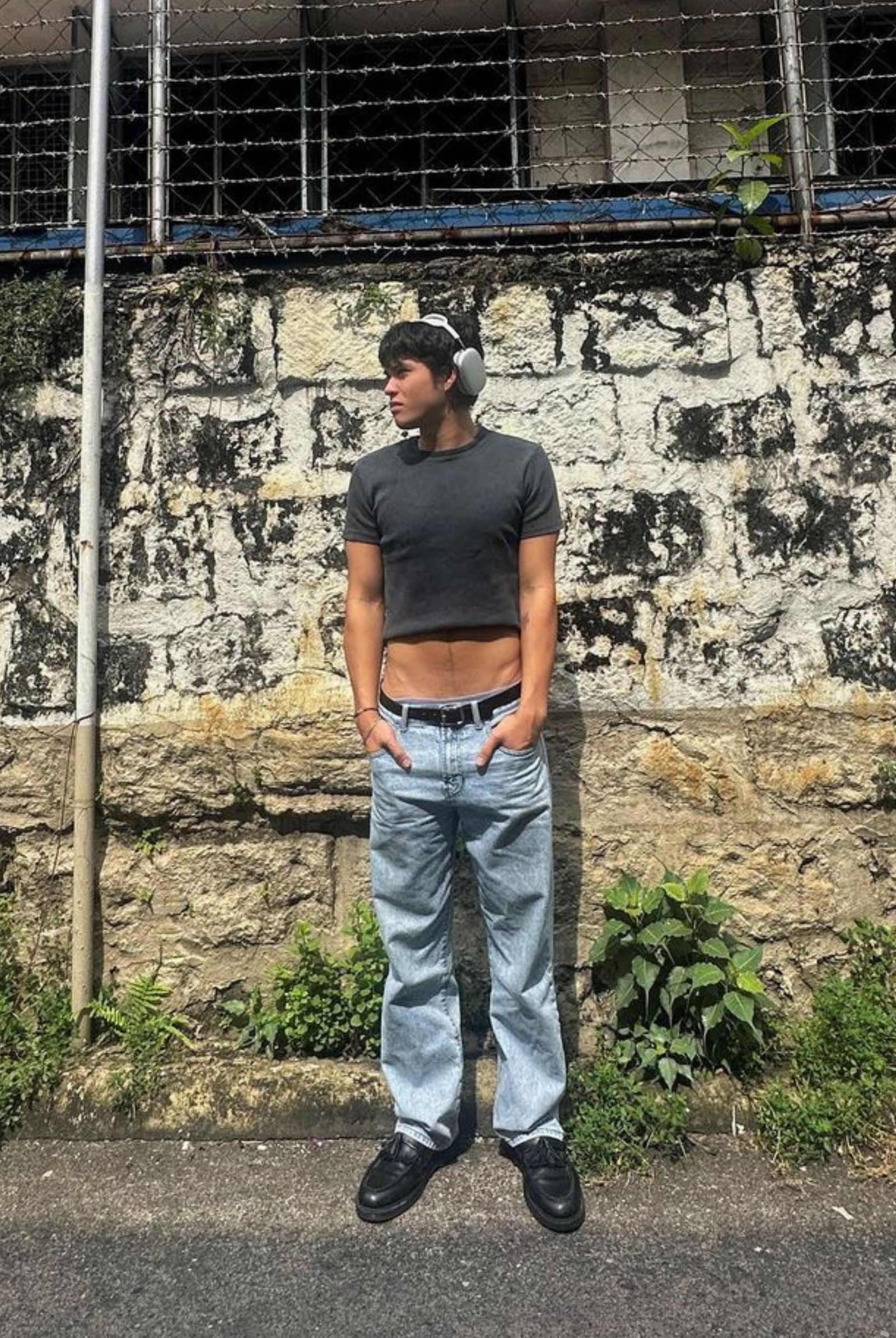 Kyle Echarri crop top trend