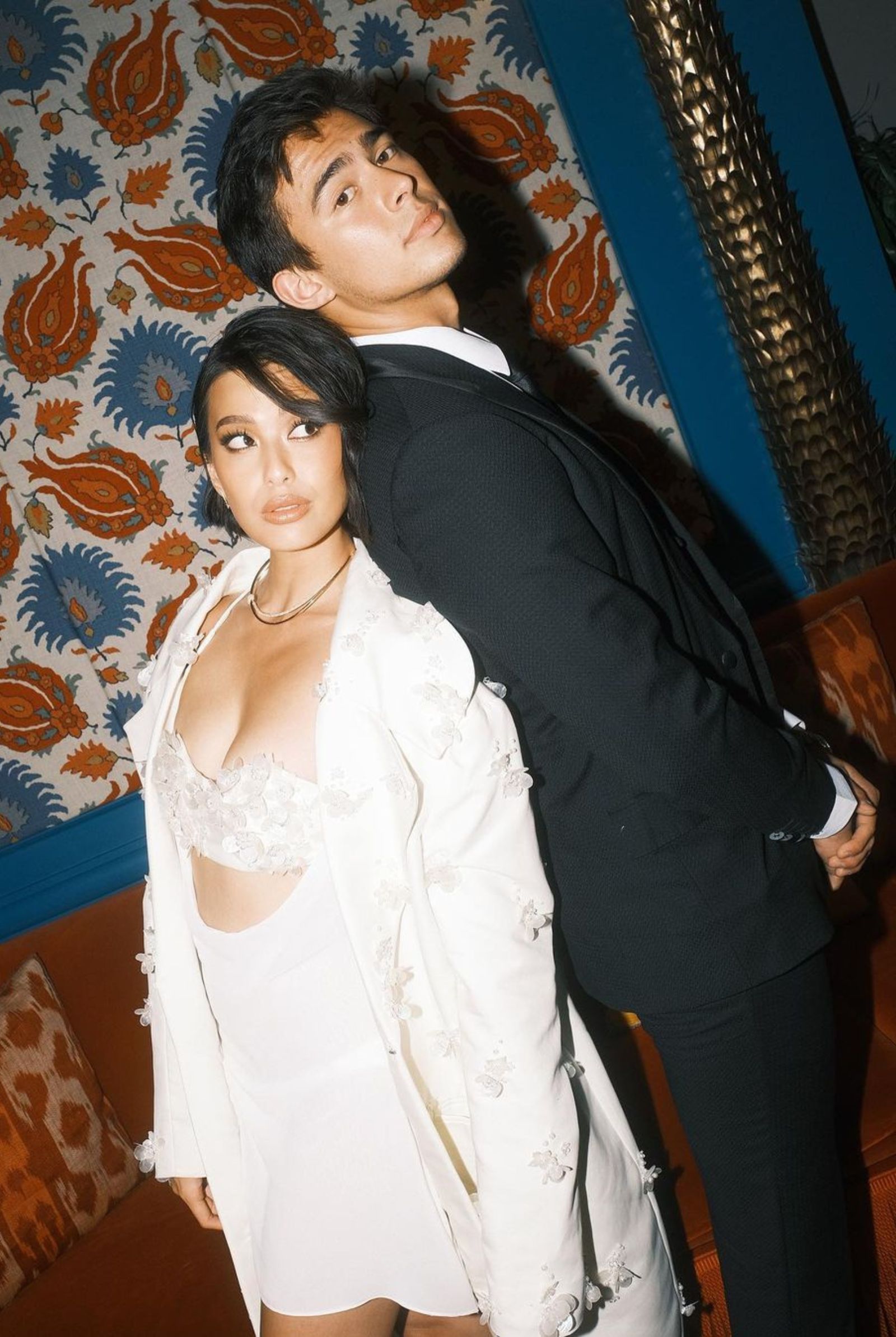 Michelle Dee with his brother