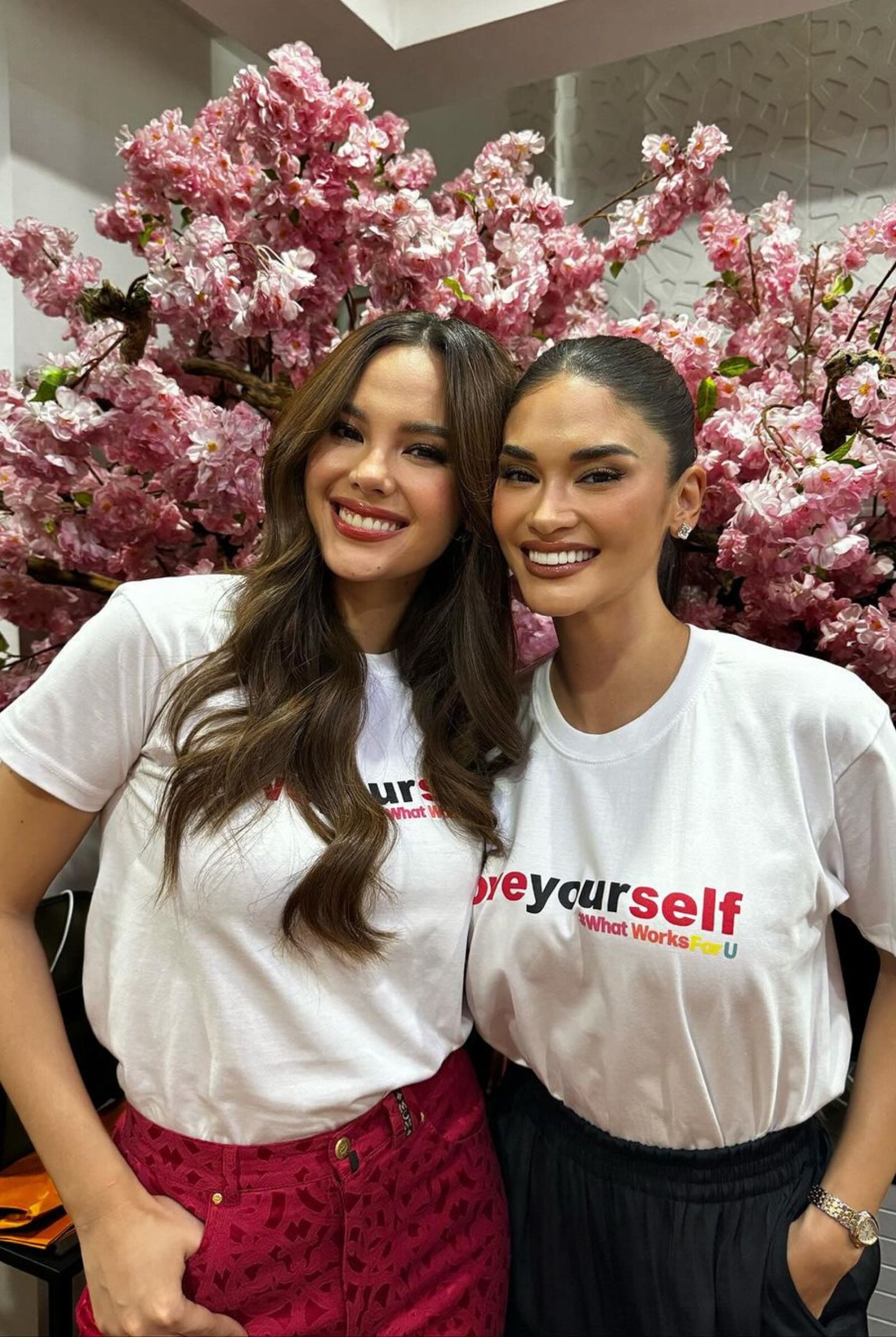 Catriona Gray and Pia Wurtzbach