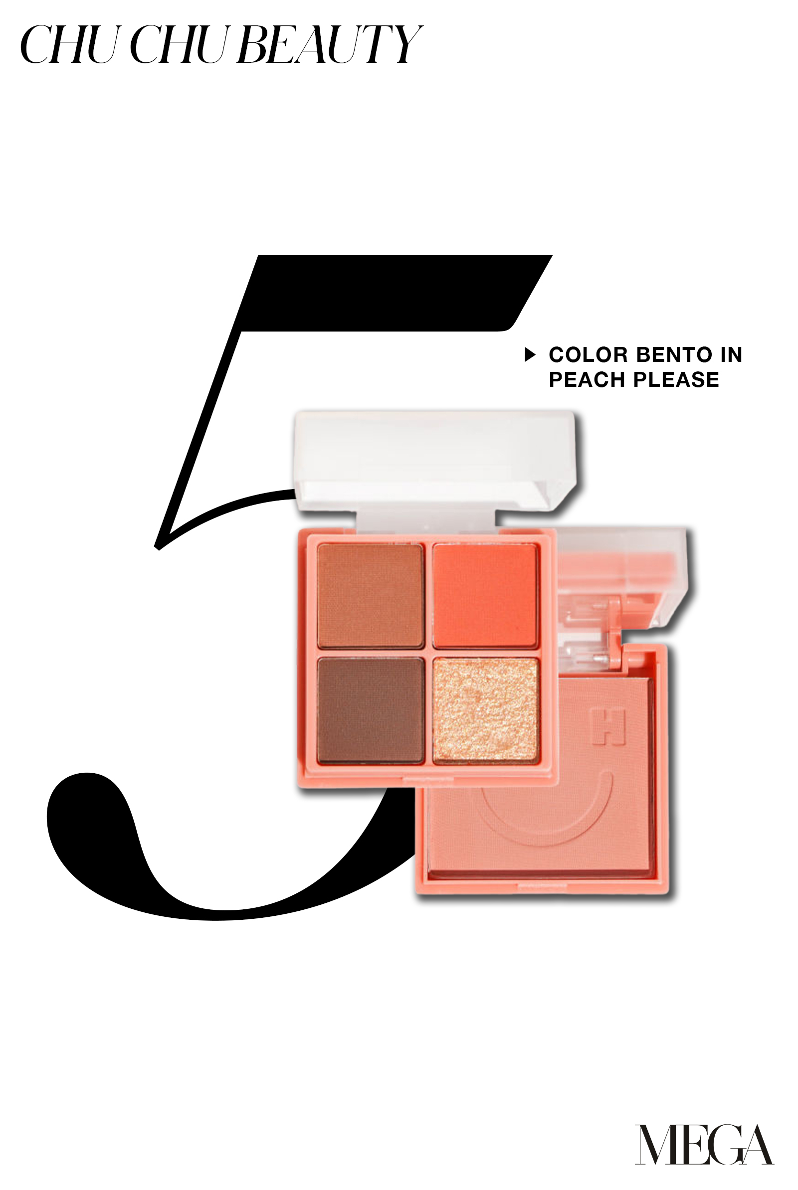 Chu Chu Beauty Color Bento in Peach Please, Beauty Products