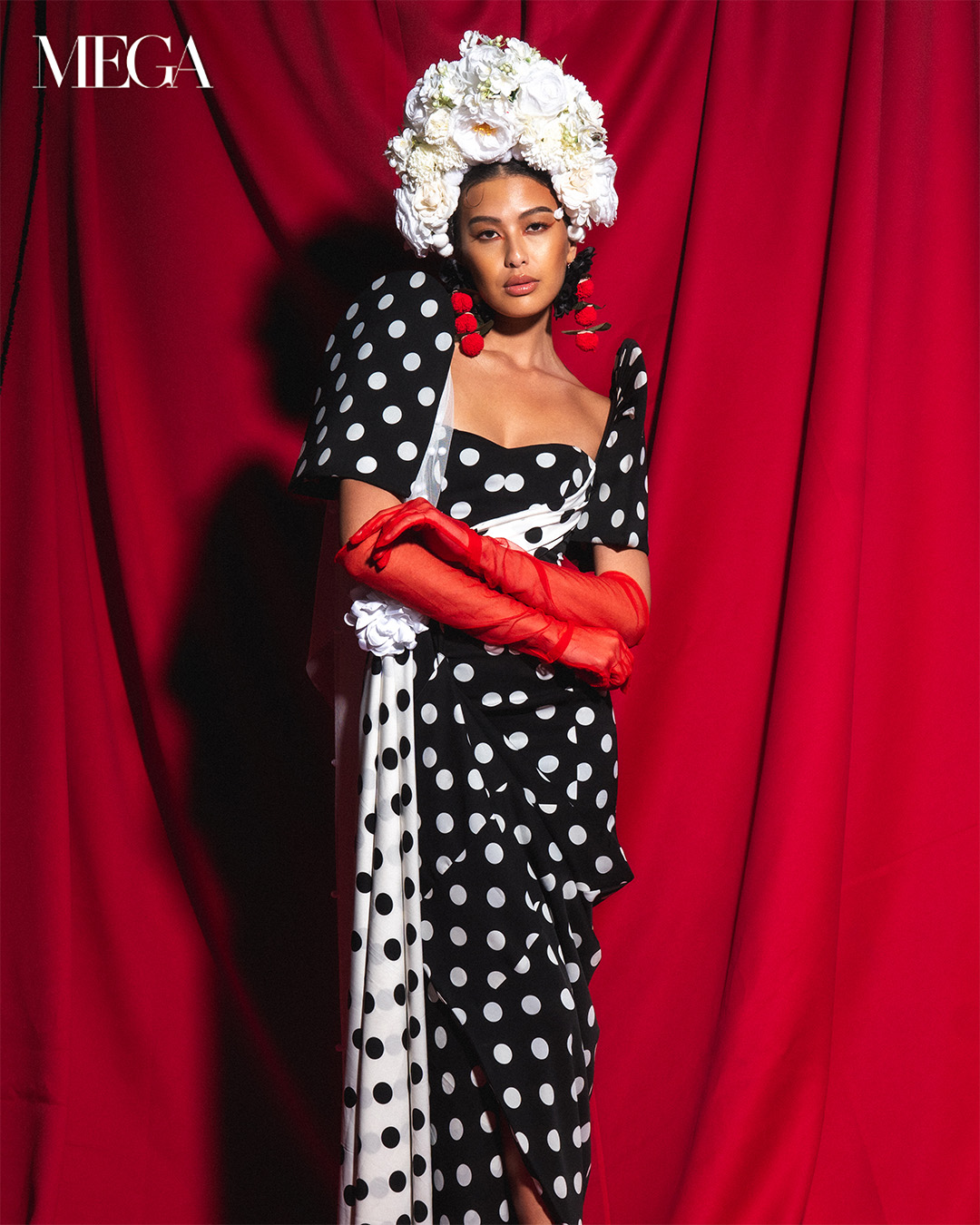 Lesley Mobo celebrates Filipino style with terno show