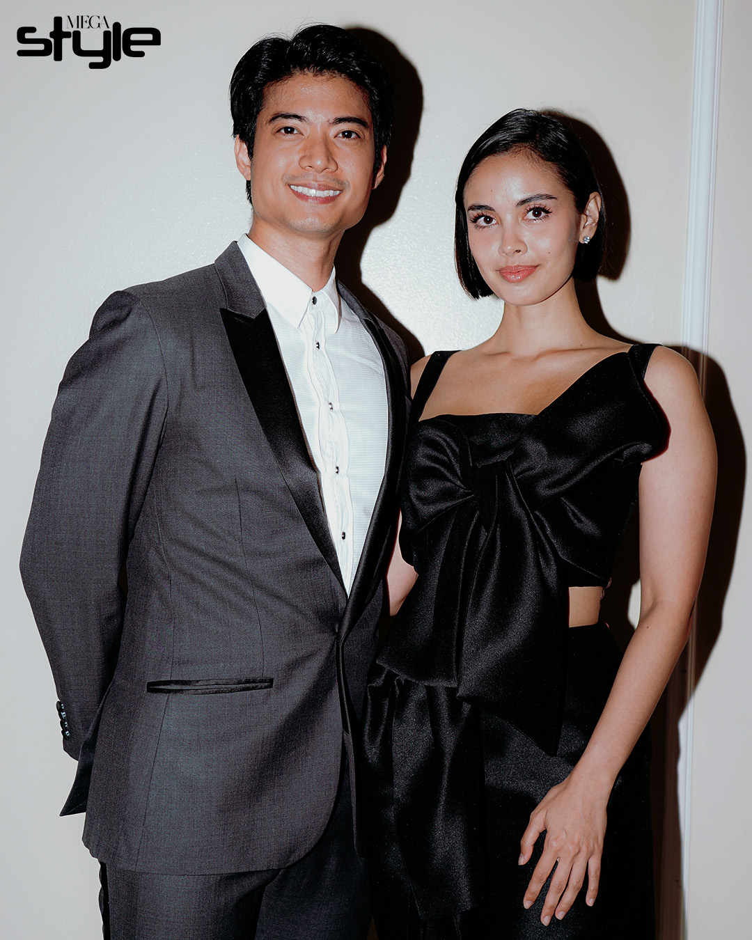 Megan Young and Mikael Diaz