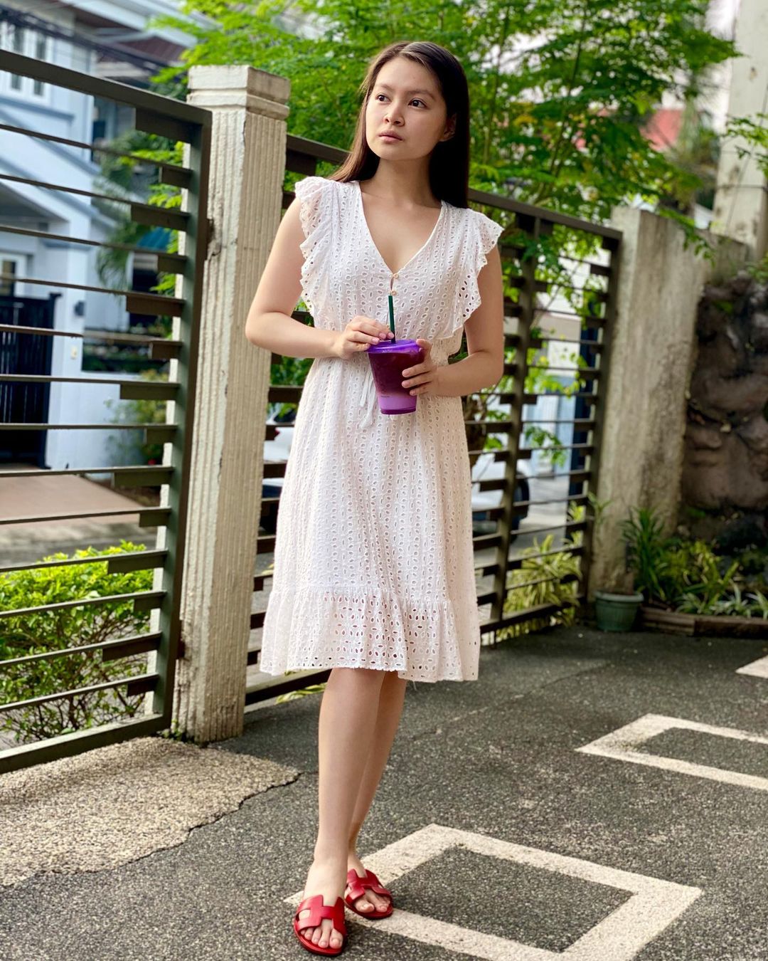 Barbie Forteza white style outfits holiday agenda looks