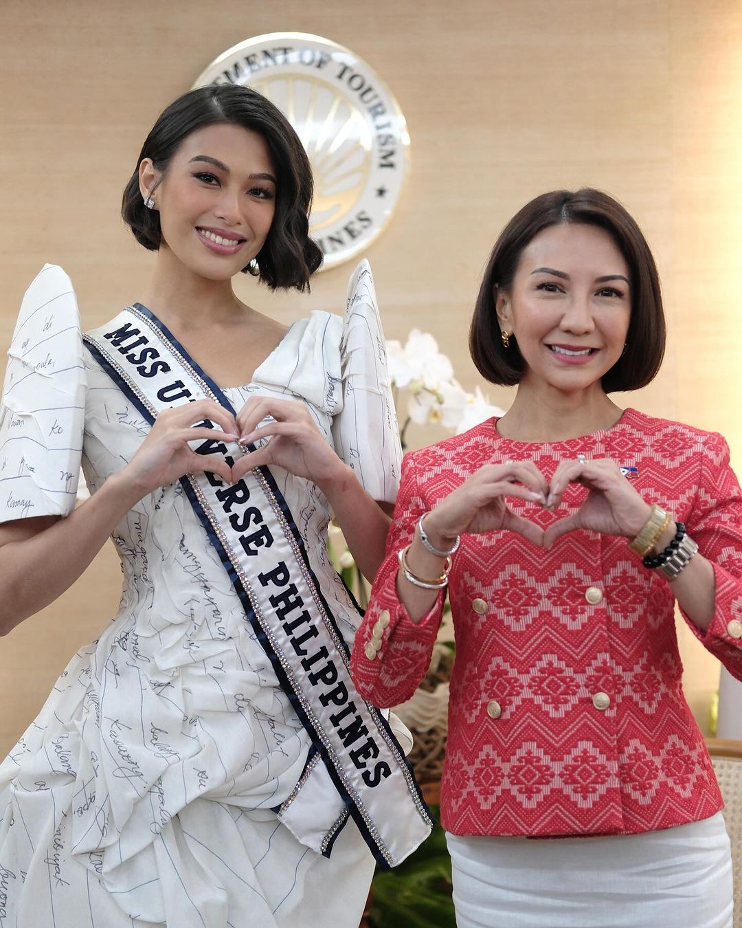 Michelle Dee balintawak department of tourism ambassador outfit