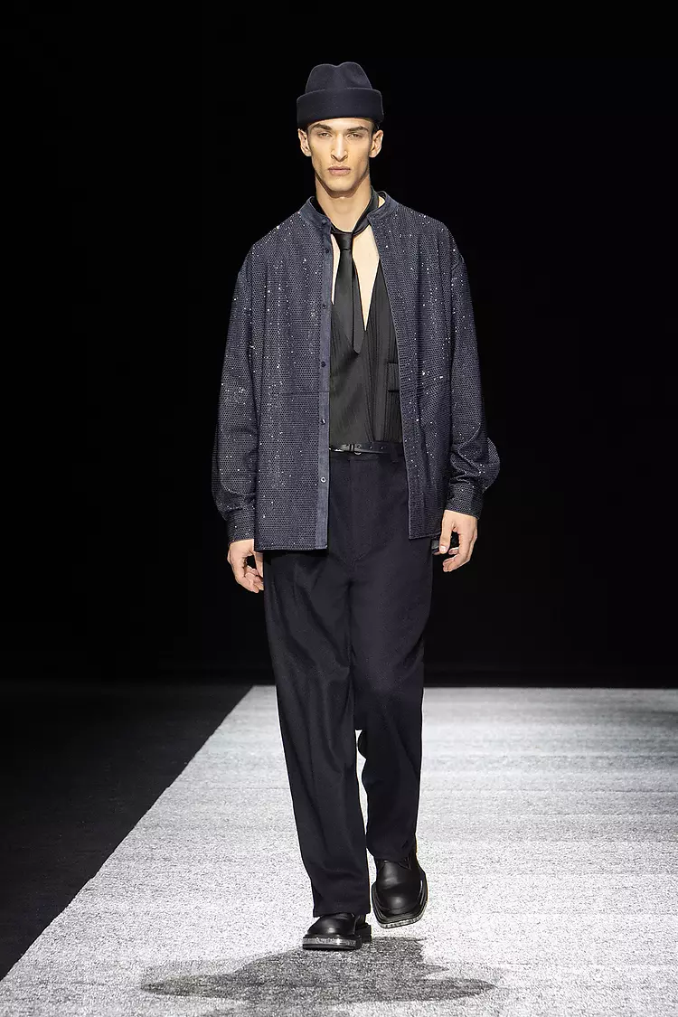 Emporio Armani's FW24 Menswear: A Nautical Adventure