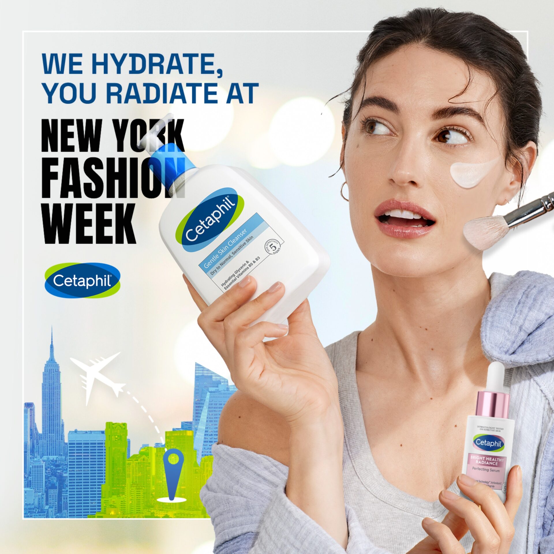 Cetaphil Takes MEGA Beauty Editor Agoo Bengzon to NYFW