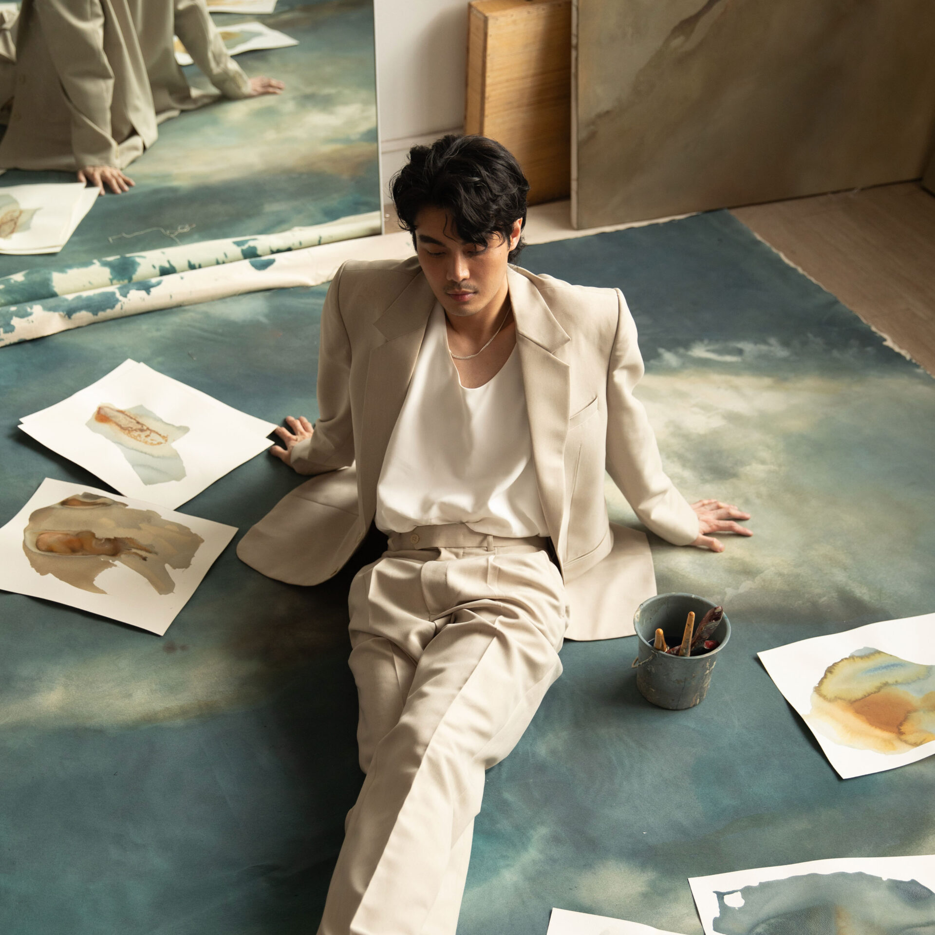 In the Strokes of His Paintings, Kristian Somera Finds the Poetry of Existence