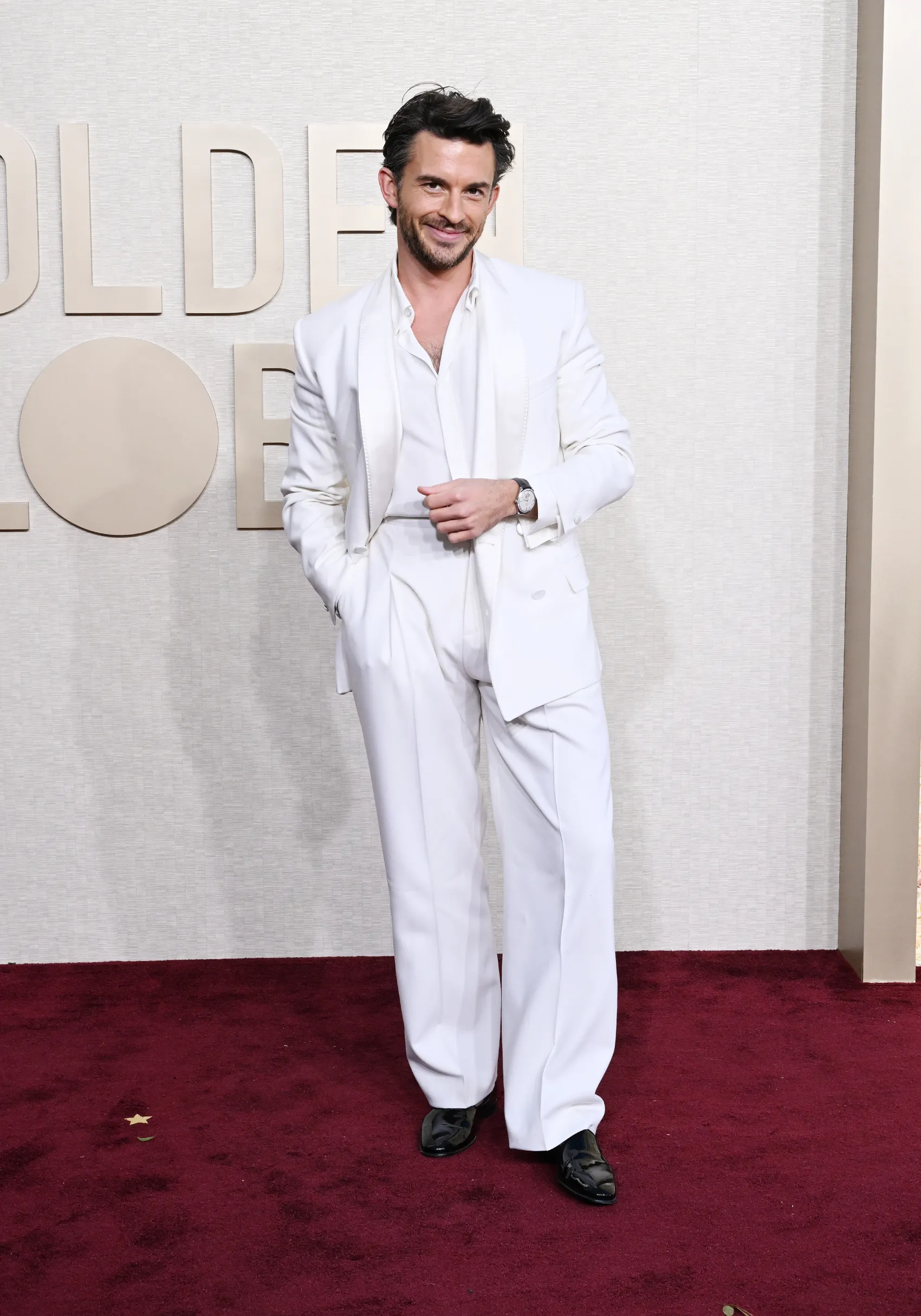 MEGA Man’s Best Dressed Men at the 2024 Golden Globes JONATHAN BAILEY GIVENCHY