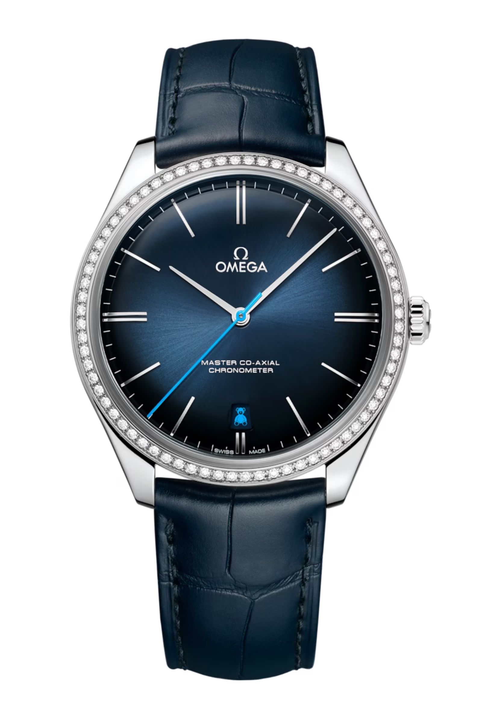 De Ville Trésor Steel on Leather Strap