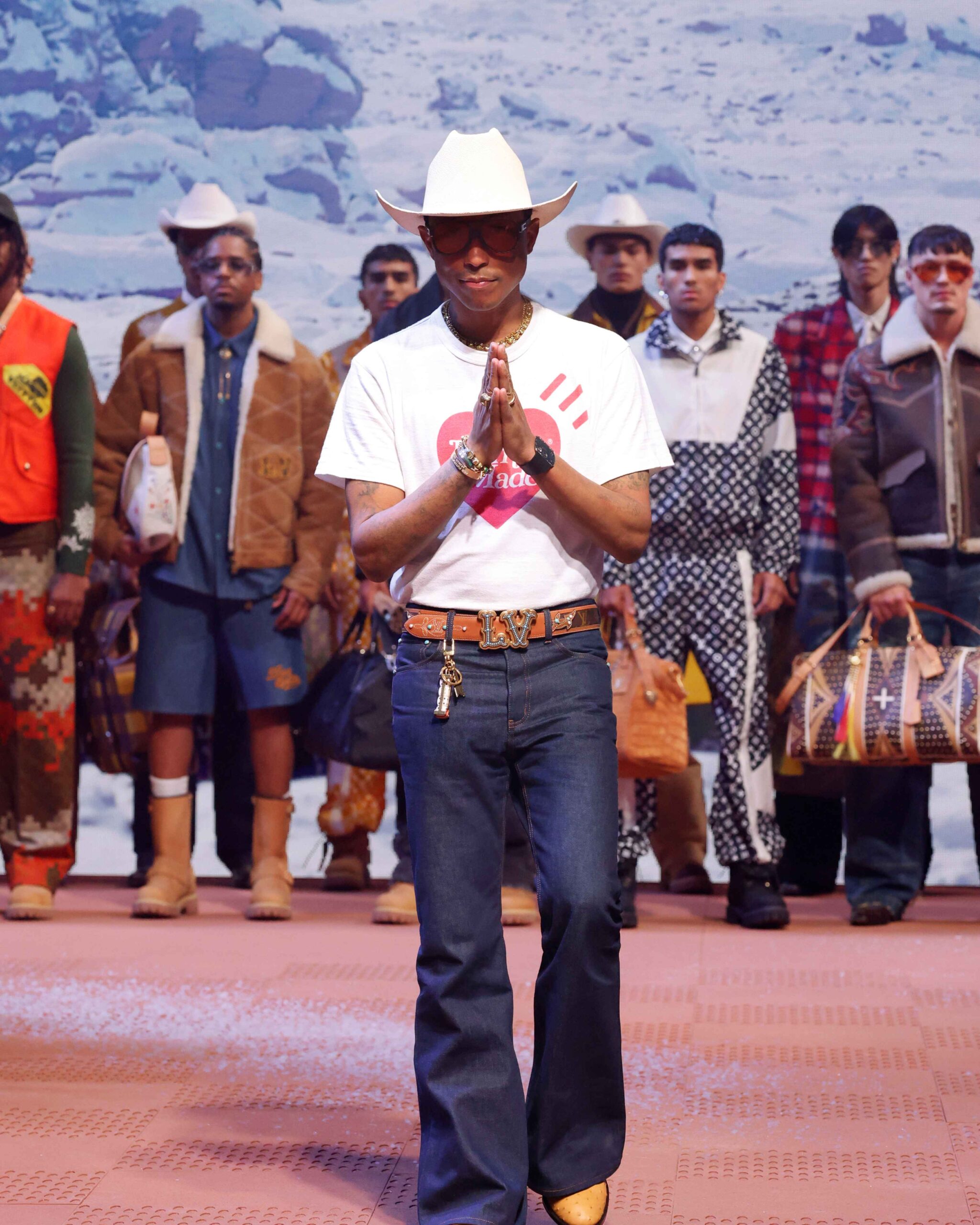 Louis Vuitton FW24 Menswear: The Sun Rises For Good People PHARRELL WILLIAMS