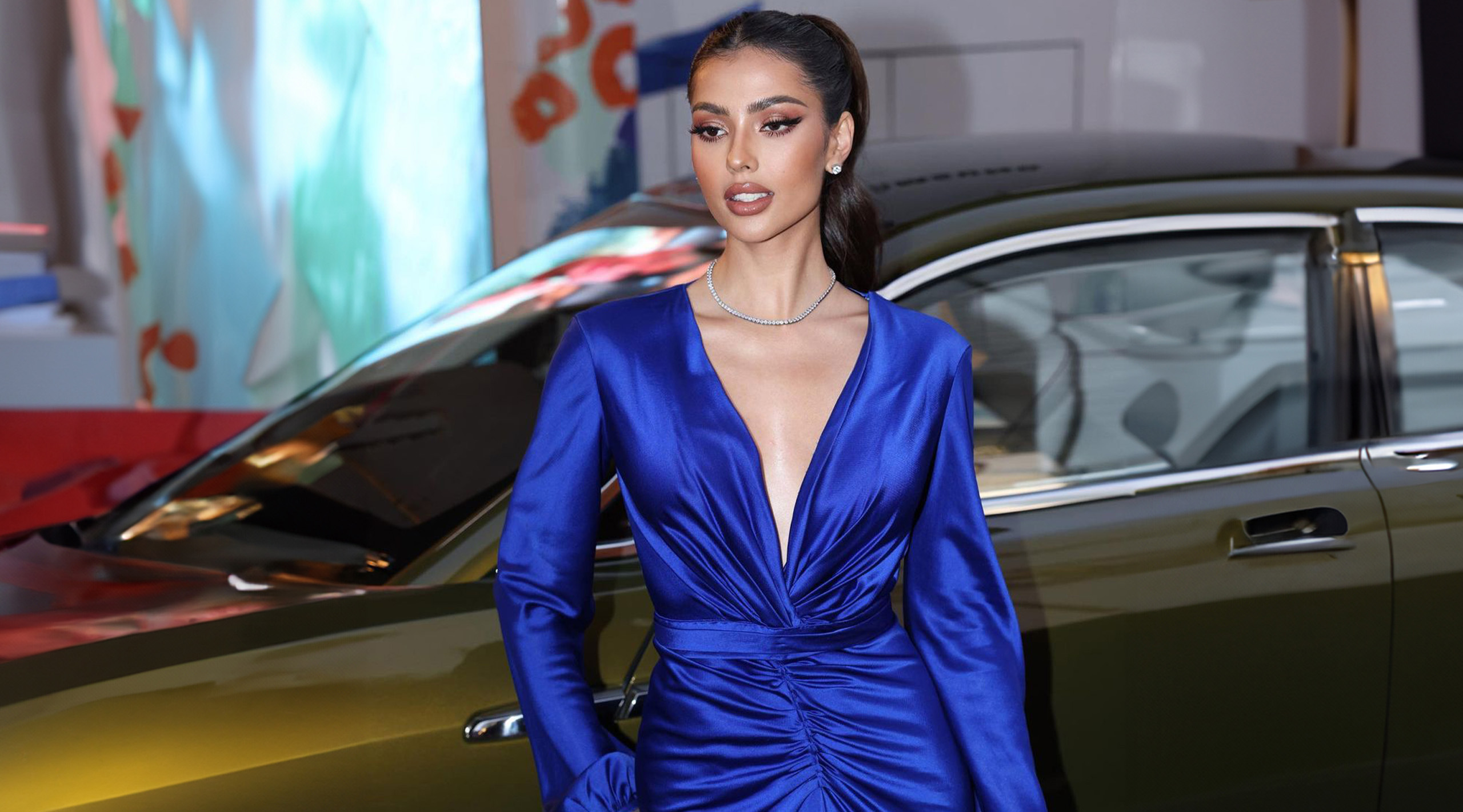 Get Draped in Satin Like Antonnia Porsild