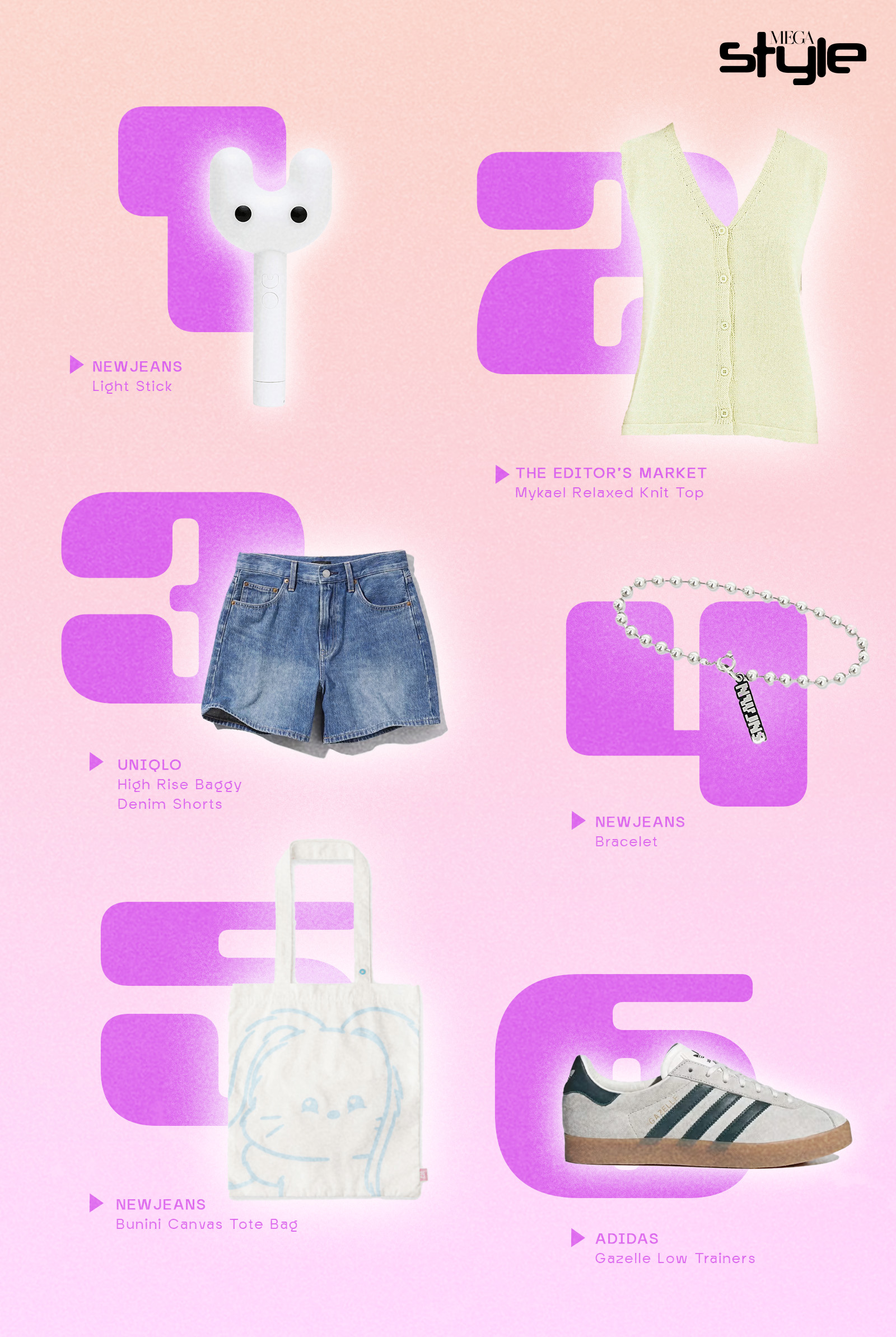 NewJeans concert outfit