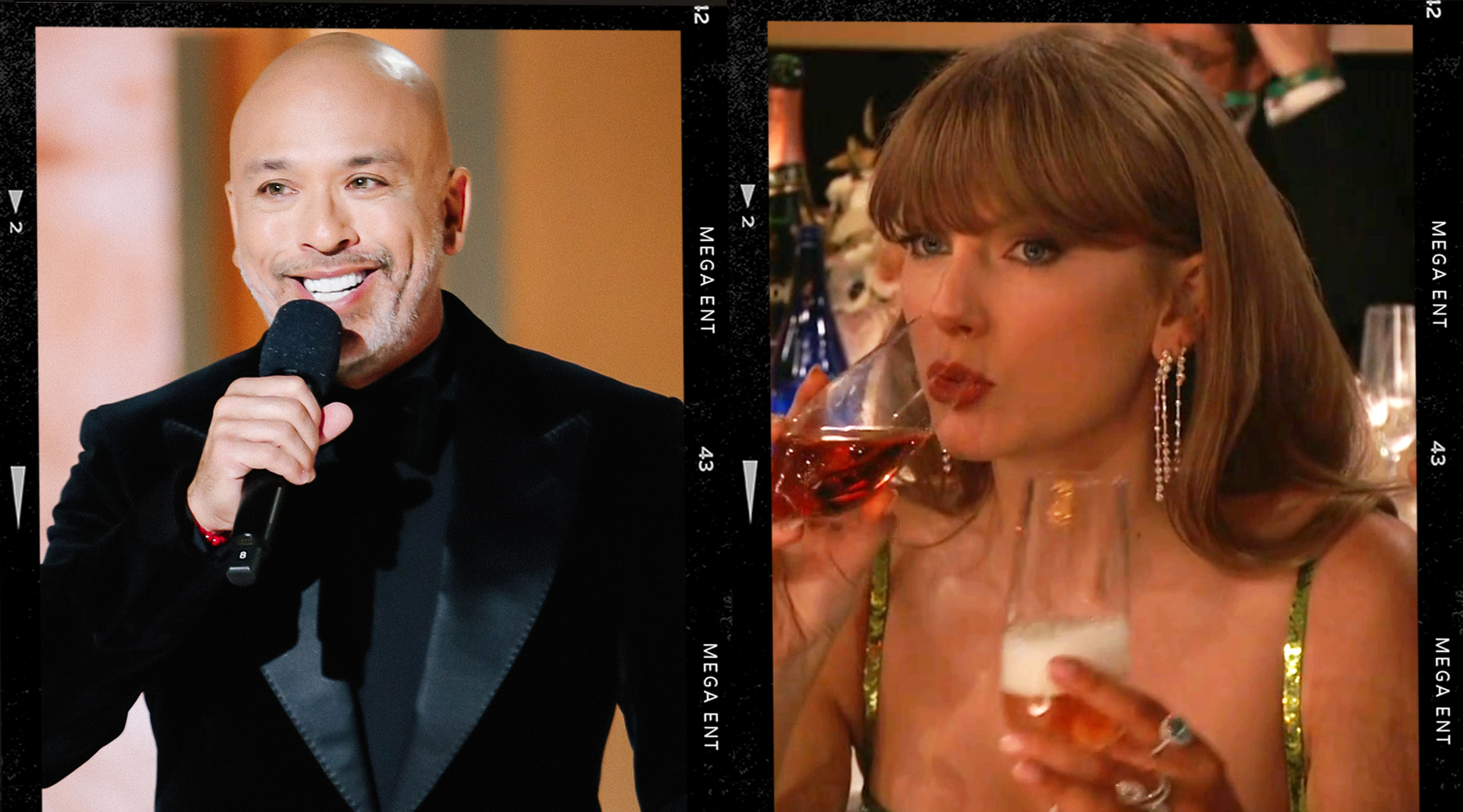 2024 81st Golden Globes Jo Koy hosting host Taylor Swift