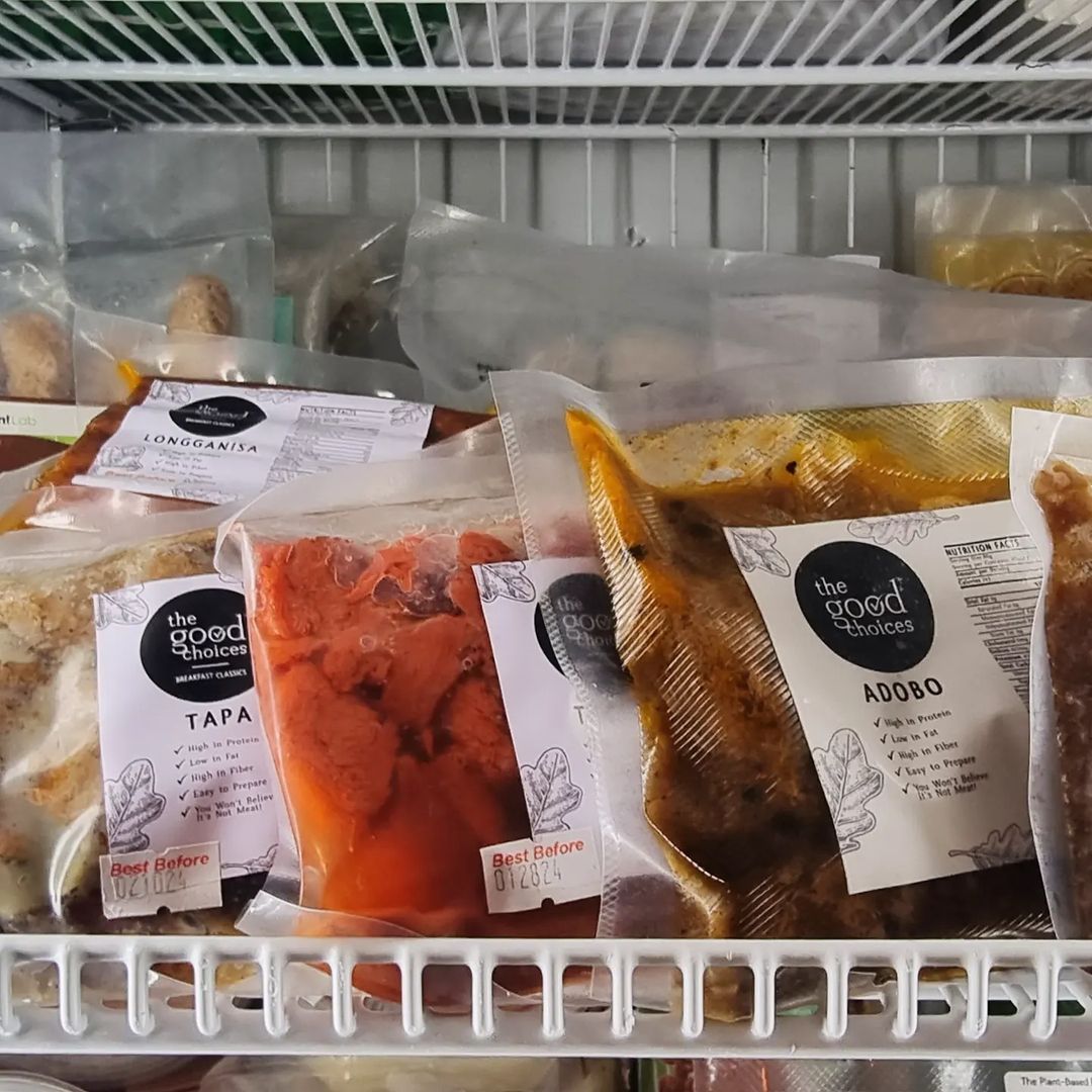 The Good Choices frozen plant-based meat