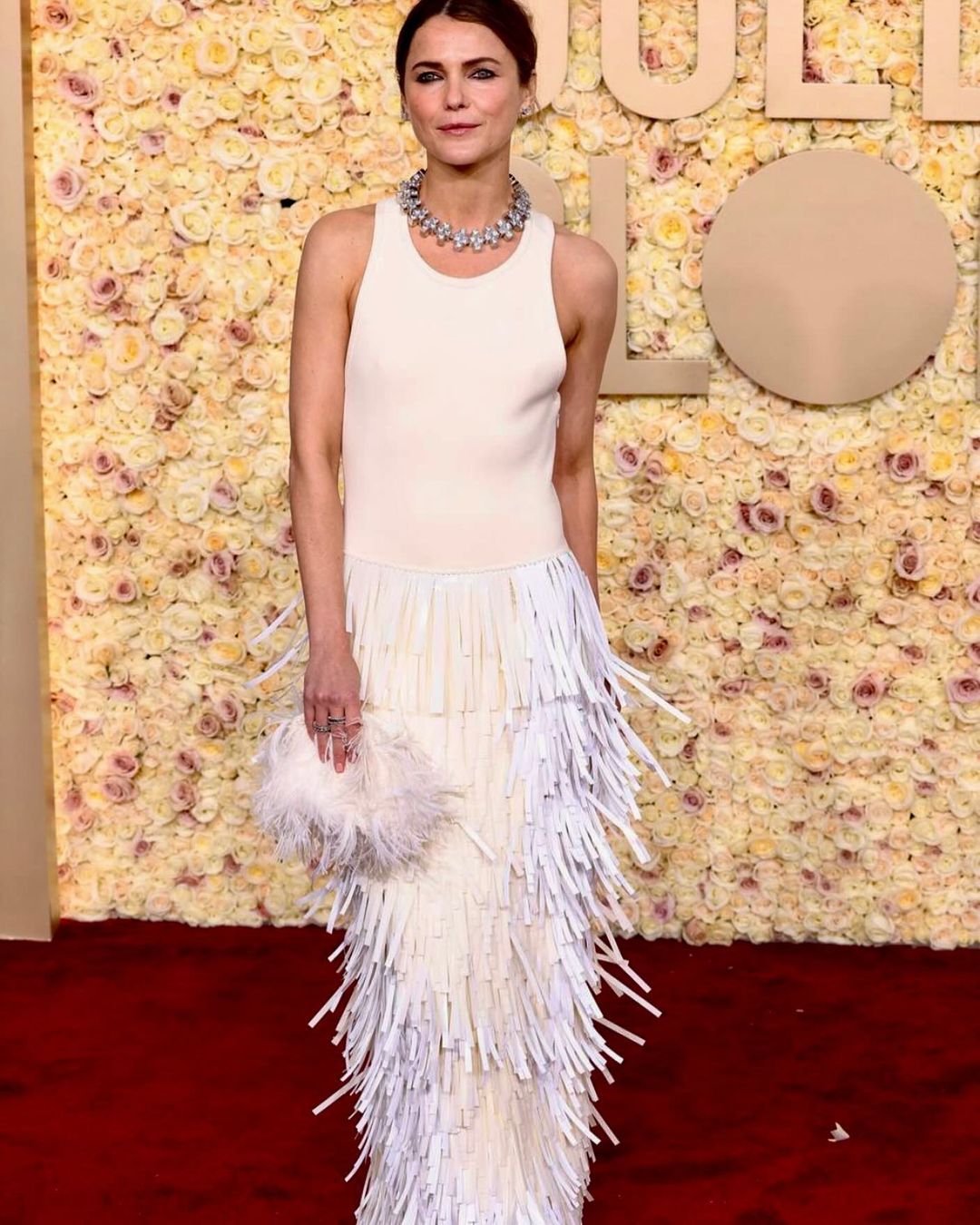 MEGA’s Best Dressed List For the 2024 Golden Globes KERI RUSSELL JIL SANDER