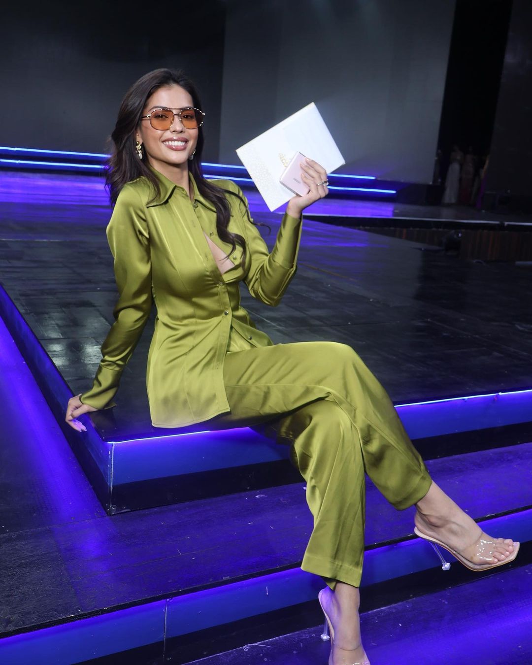 Get Draped in Satin Like Antonnia Porsild