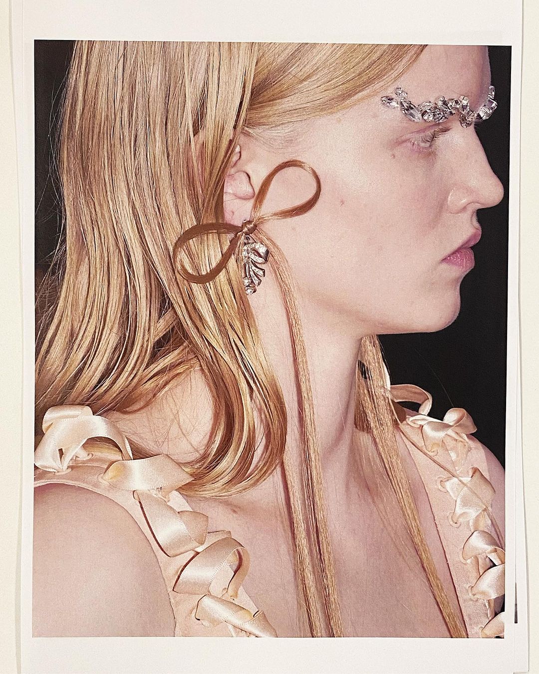 Jean Paul Gaultier Haute Couture collection beauty details
