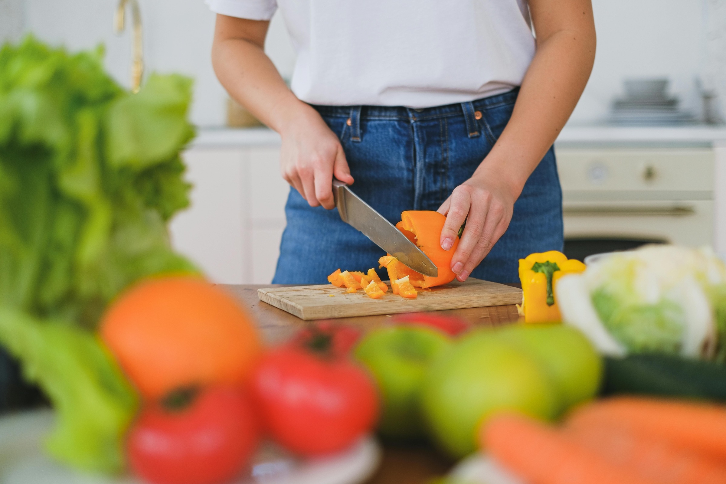 Preparing healthy ingredients