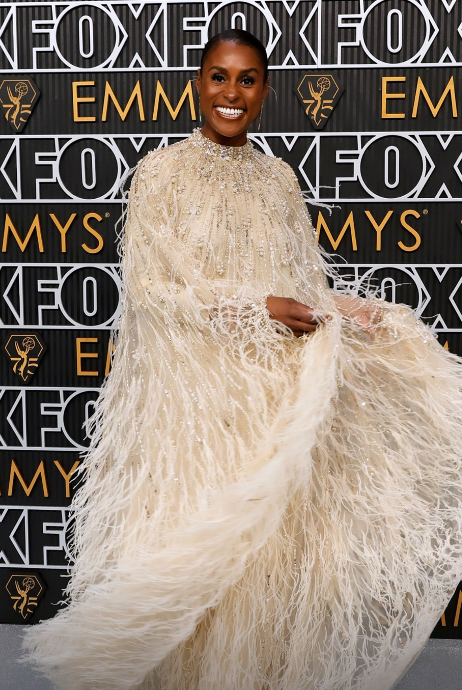 MEGA’s Best Dressed For the Primetime Emmy Awards 2024 ISSA RAE IN PAMELLA ROLAND
