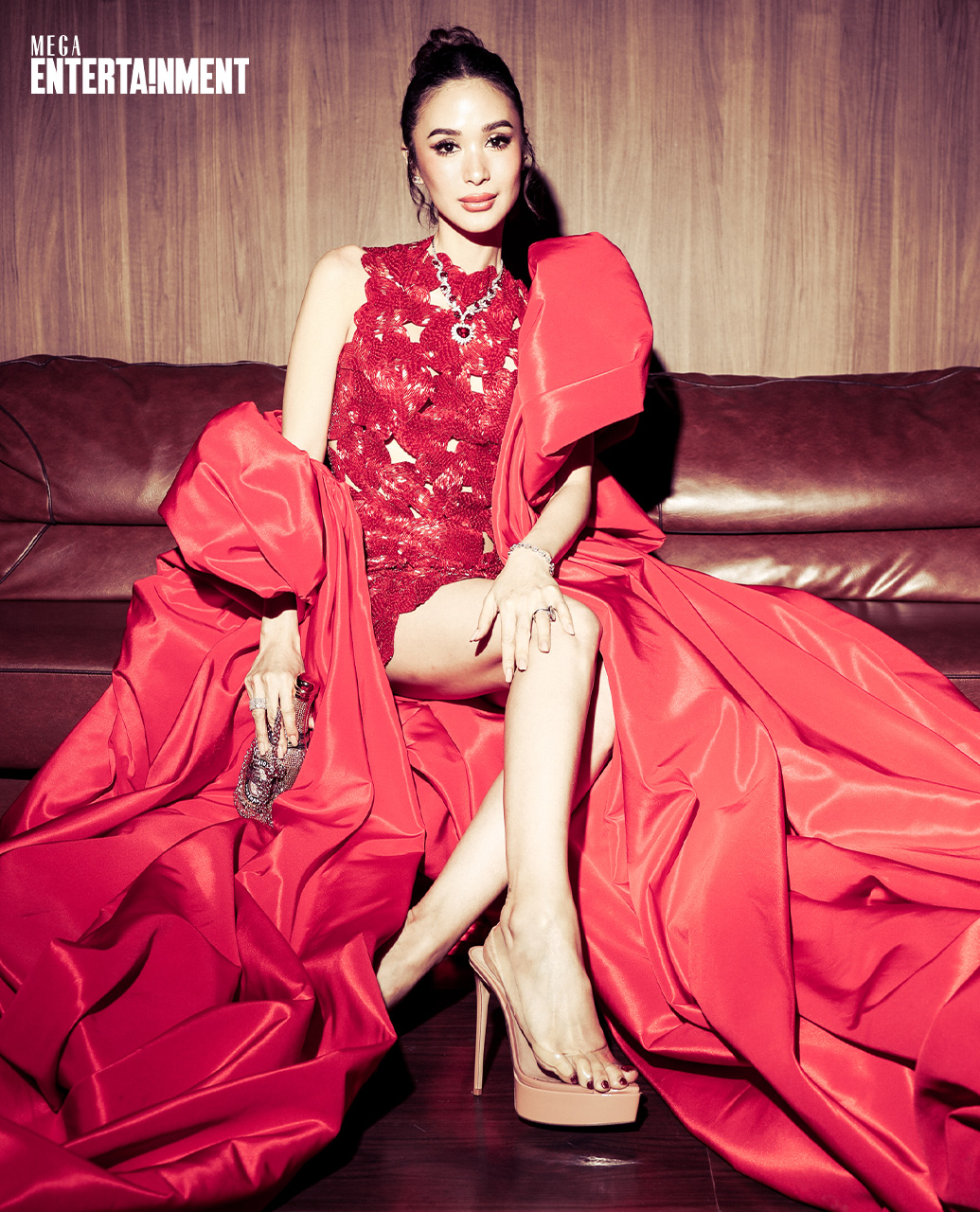 Heart Evangelista shines in her power color