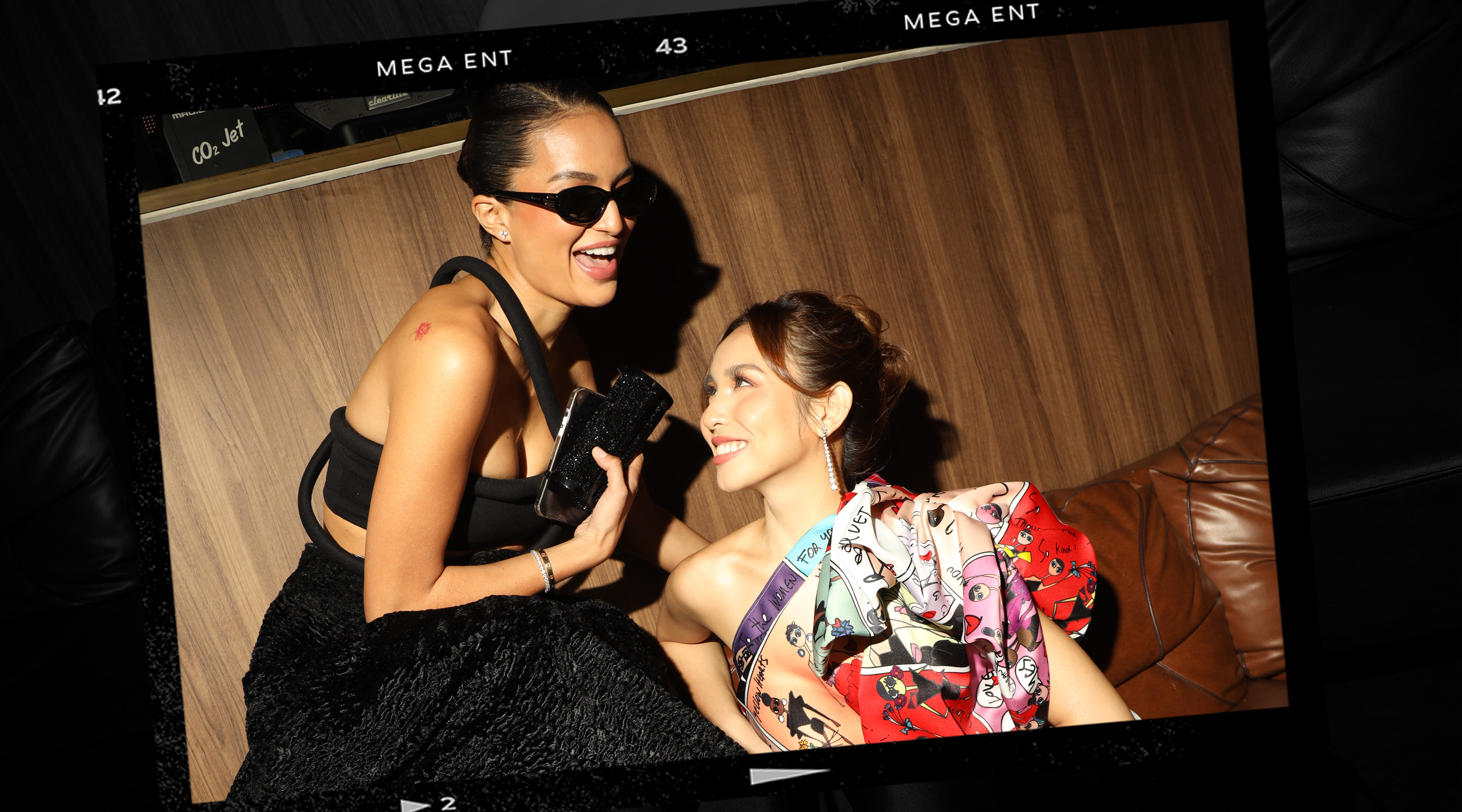 mega celeb interactions sarah lahbati kyline alcantara