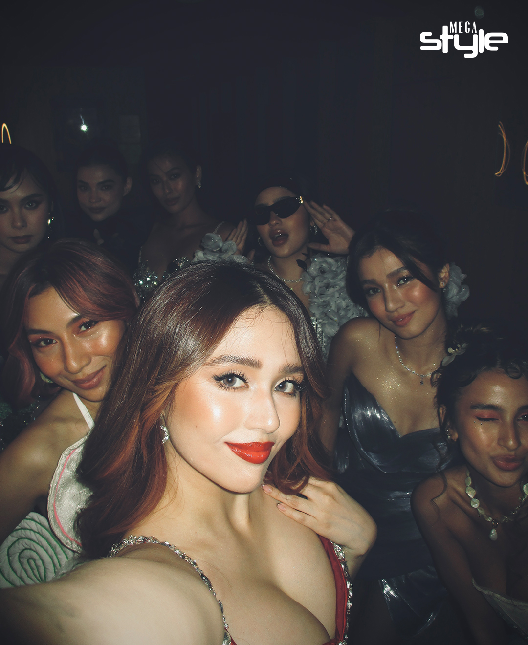 mega anniversary party selfie 