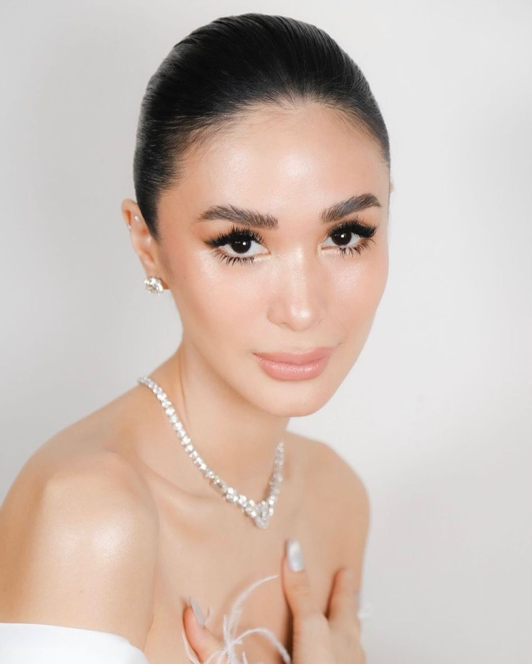 Heart Evangelista's vow renewal makeup look