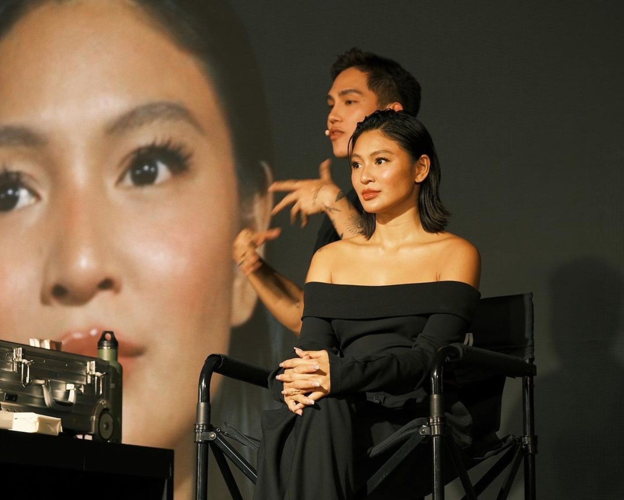 Nadine Lustre at the Full Spectrum Makeup Masterclass