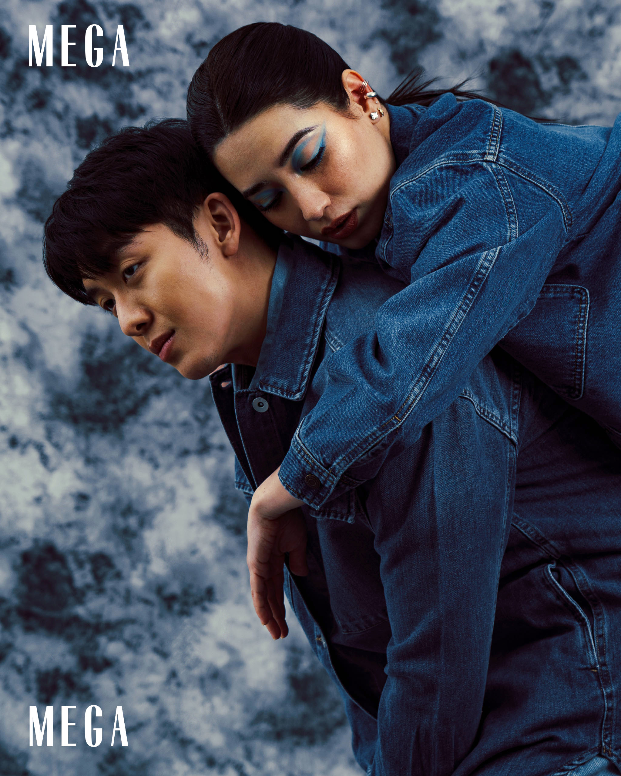 marks & spencer denim overshirt and pure cotton denim utility jacket kerwin and nicole
