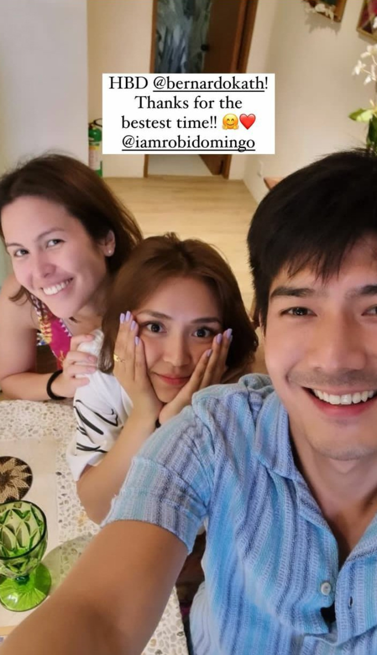 Kathryn Bernardo birthday celebration guests celebrities Petersen Vargas Robi Domingo
