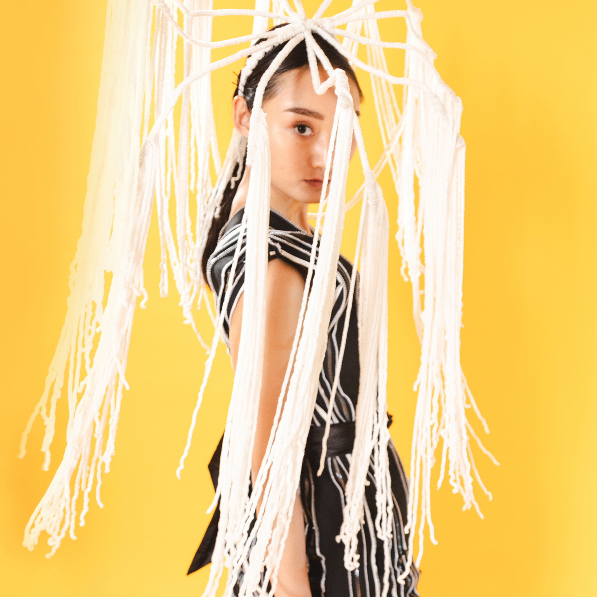 Le Ngok Carla Zhang Bench Fashion Week designs anxiety depression