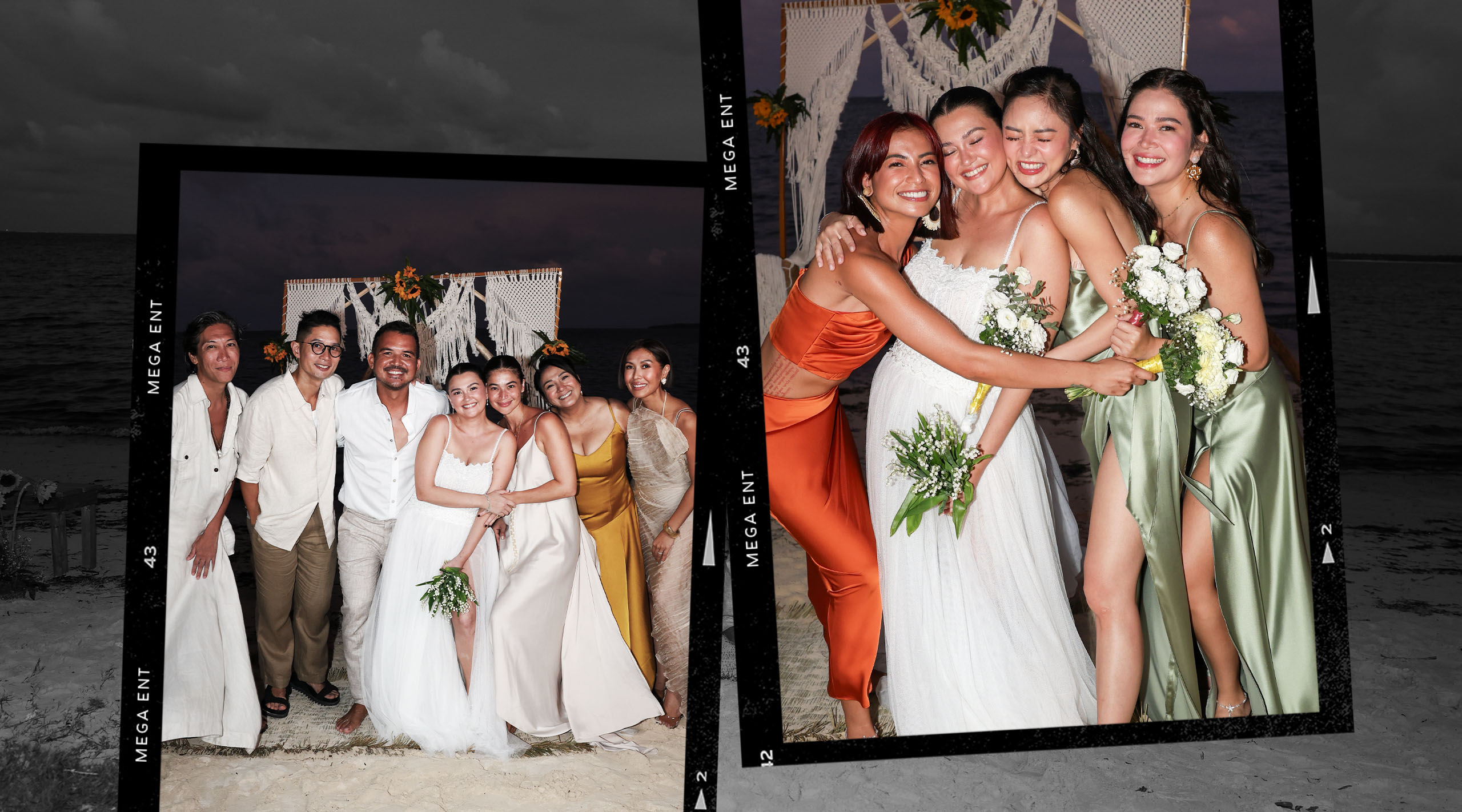 Angelica Panganiban Gregg Homan Wedding Siargao celebrity guests stars celebrities wedding entourage ketchup eusebio kim chiu bela padilla glaiza de castro patty yap anne curtis neric beltran liz uy cherry pie picache