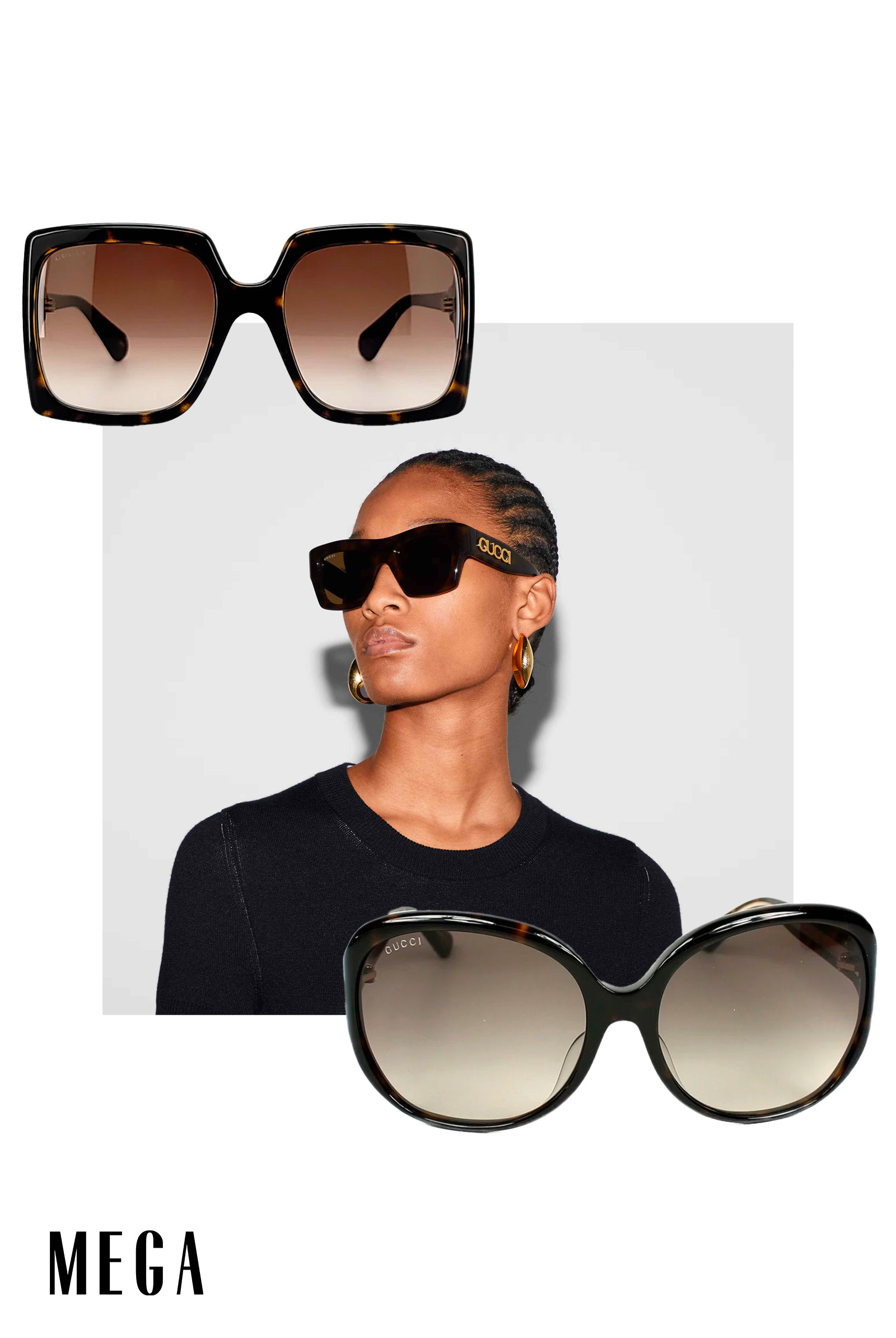 MEGA Oversized Sunglasses are Back and Better This Summer