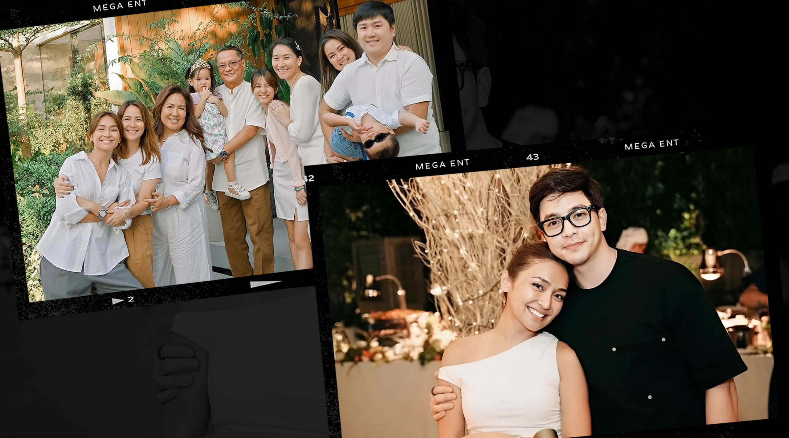 Kathryn Bernardo housewarming party Alden Richards new house home slide art