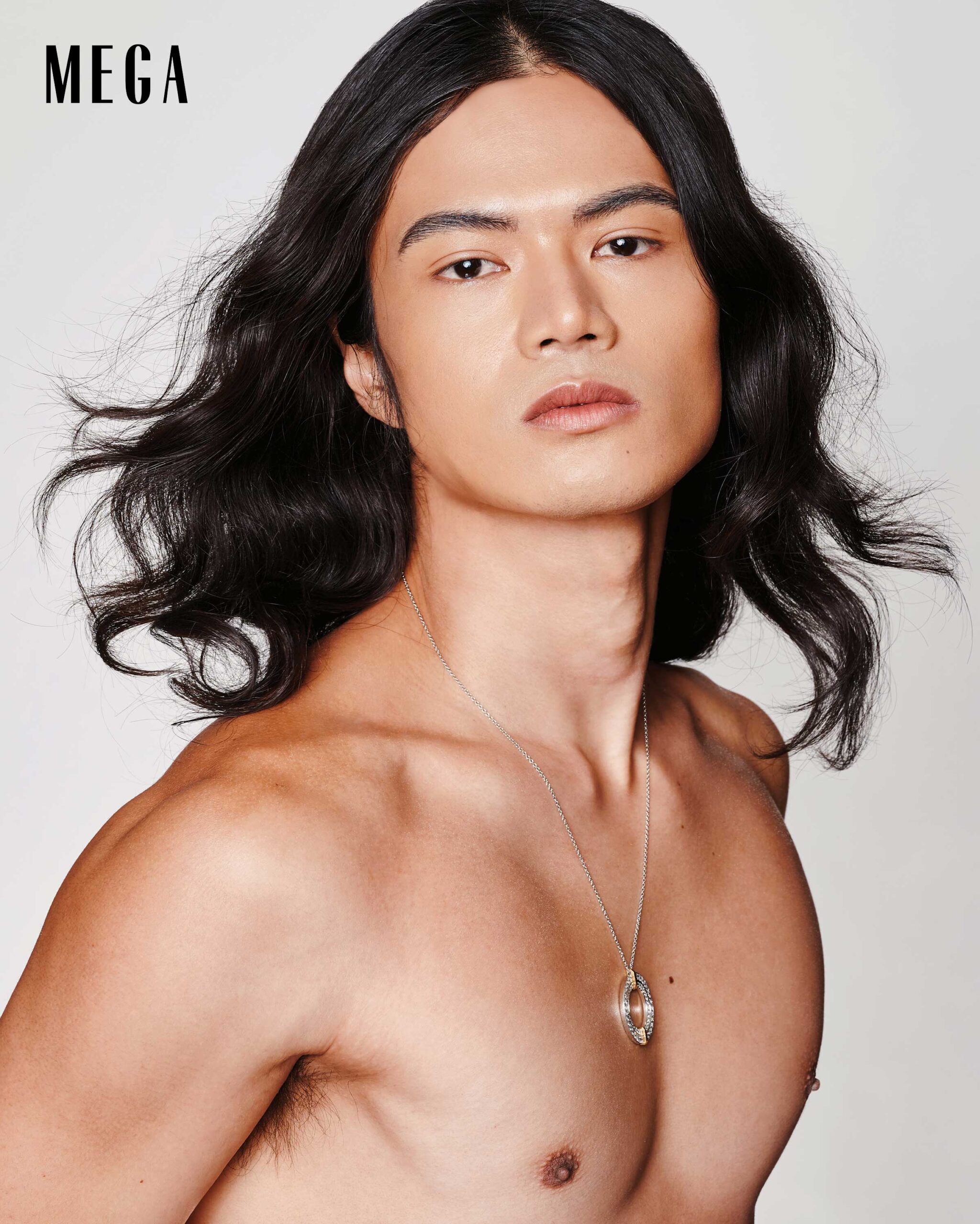 Franz Garcia is wearing a TIFFANY & CO. necklace