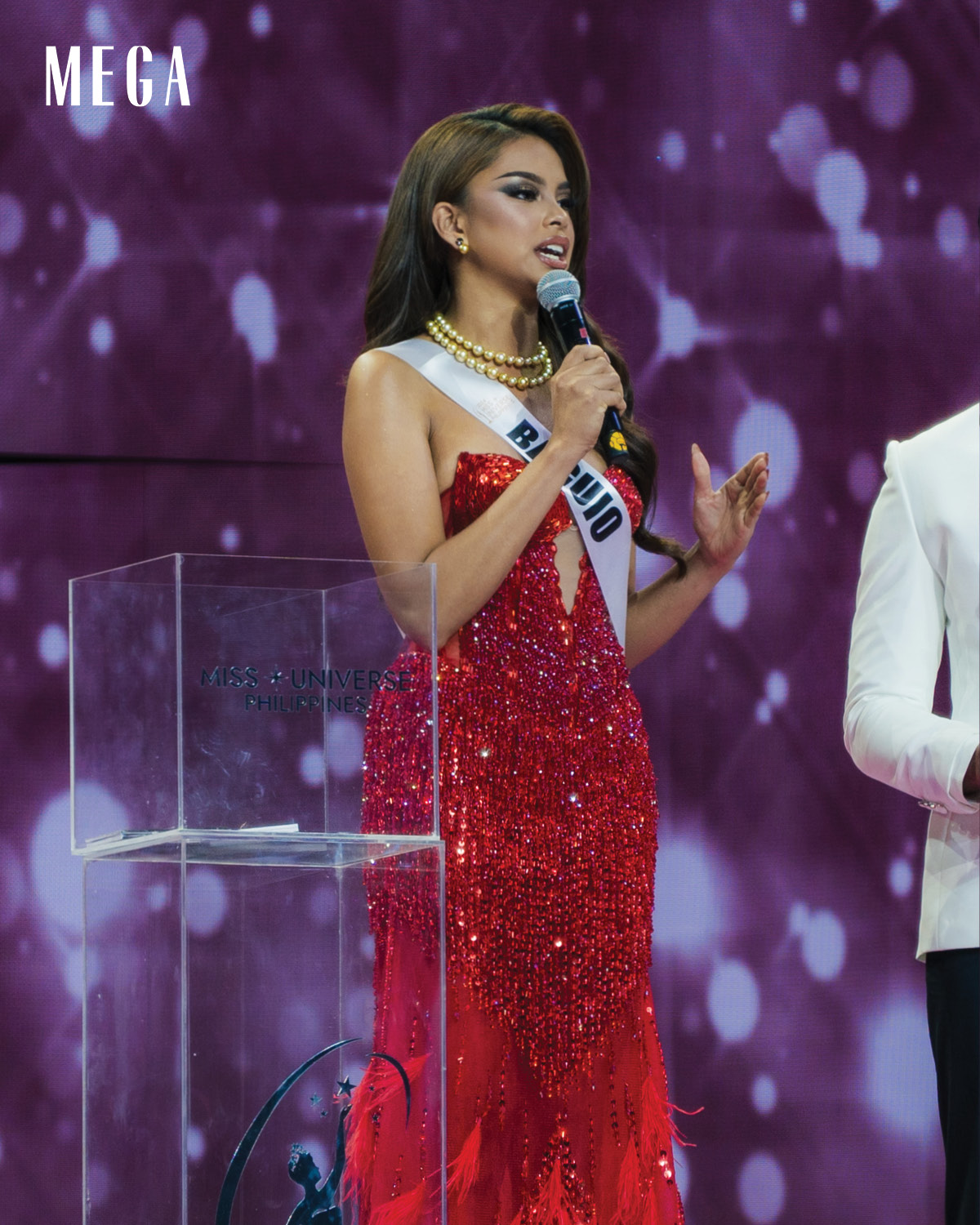 Miss Universe Philippines Q&A question and answer Baguio Tarah Valencia
