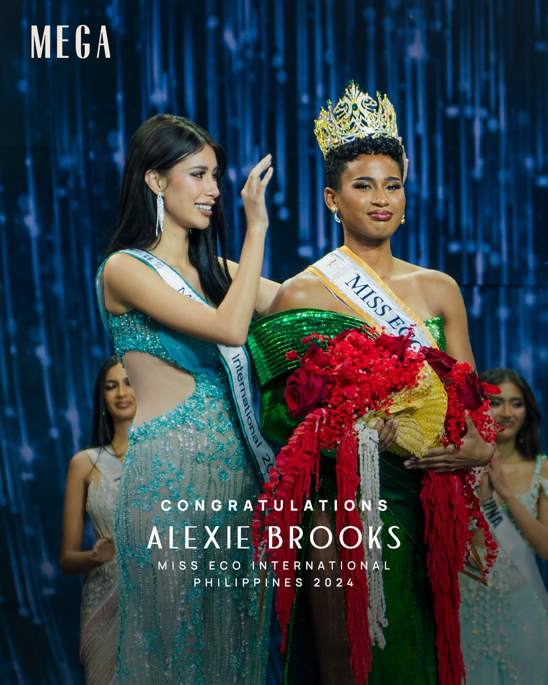 Miss Universe Philippines crowns 2024 Miss Supranational Miss Charm Miss Eco International Miss Cosmo Tarah Valencia Cyrille Payumo Alexie Brooks Ahtisa Manalo