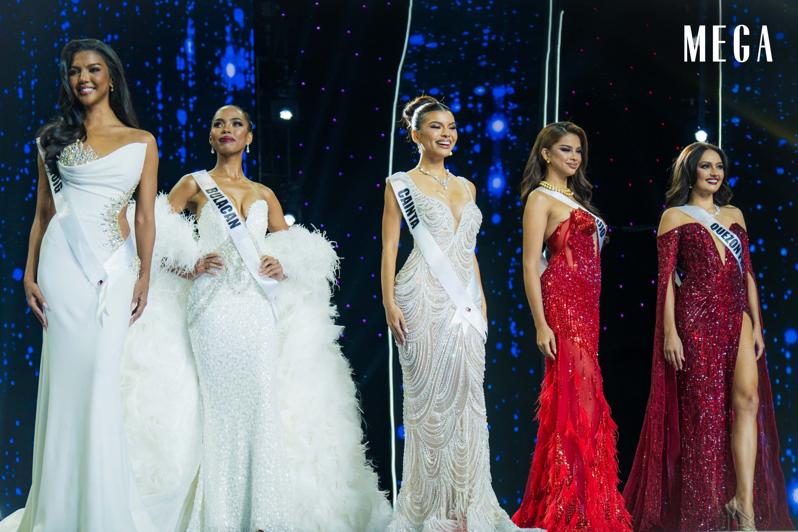 Miss Universe Philippines Top 5 Taguig Bulacan Cainta Baguio Quezon Province