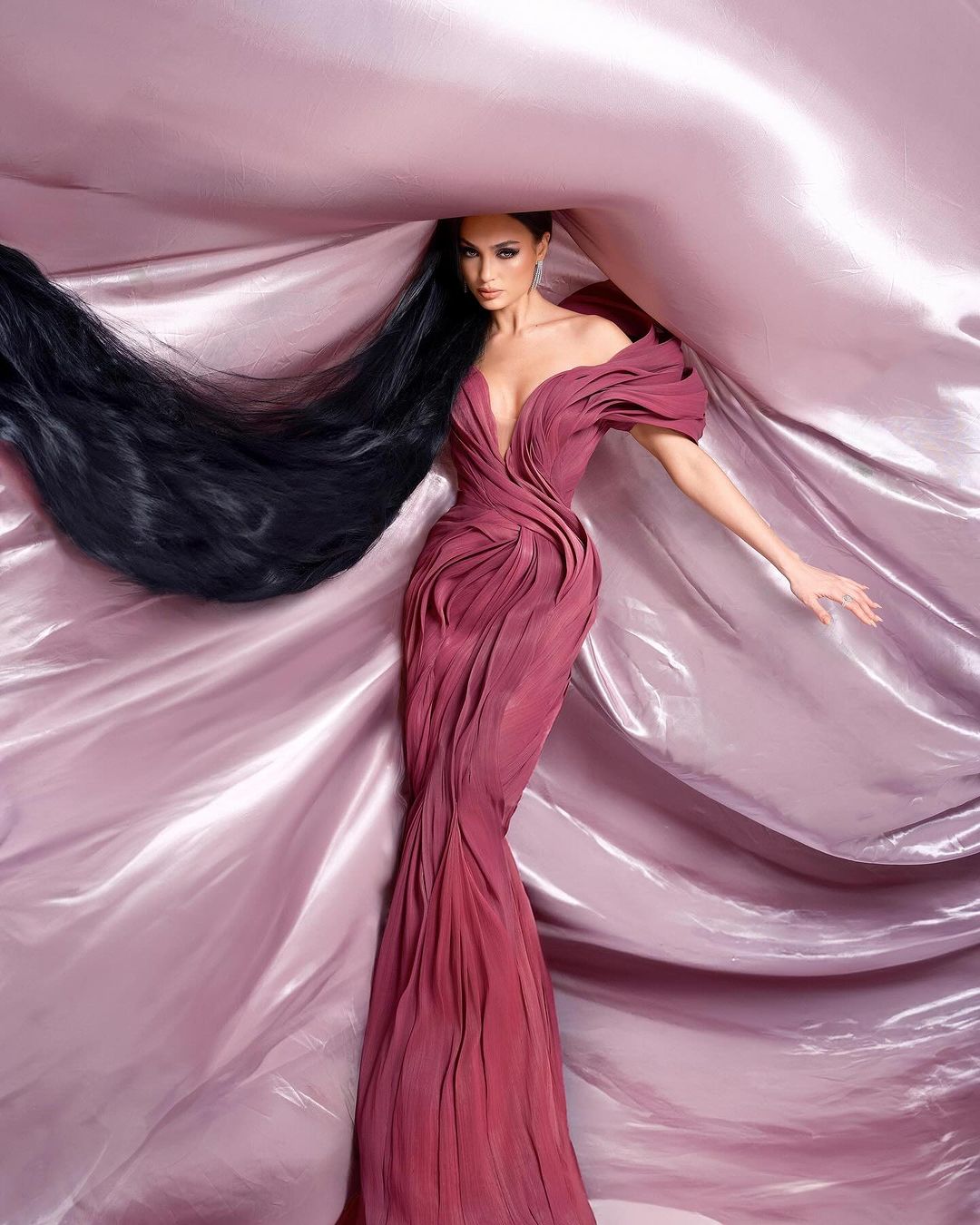 All of R’Bonney Gabriel’s Hosting Looks at the Miss Universe Philippines 2024 Competition