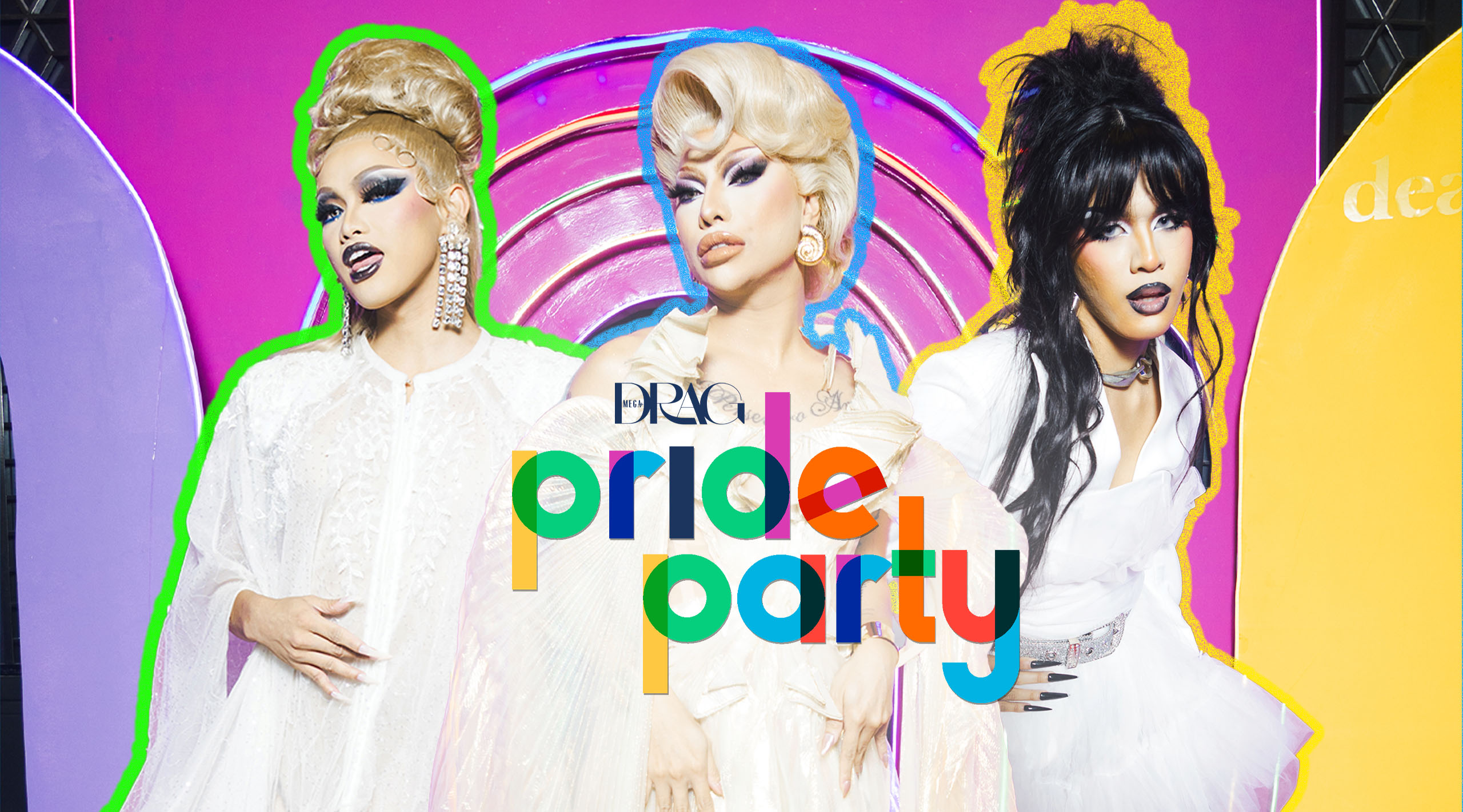 MEGA Drag Pride Party Drag Race Philippines Eva Le Queen Brigiding Matilduh