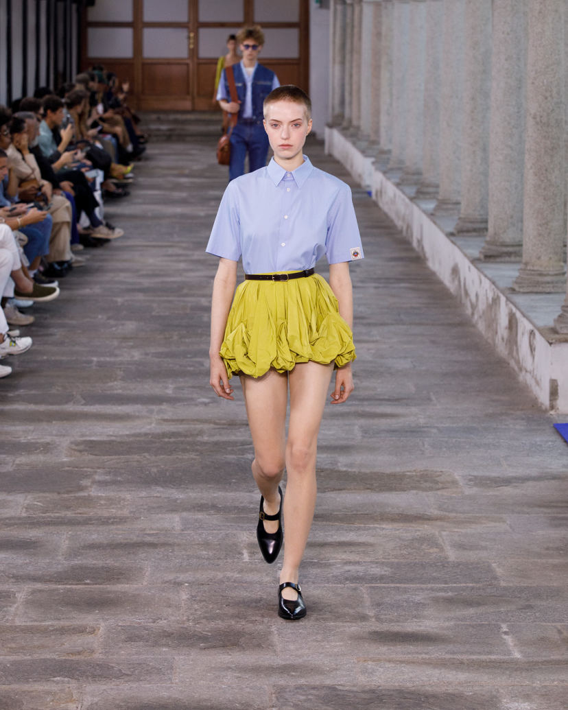 Bally F/W24 bubble skirt balloon skirt S/S24