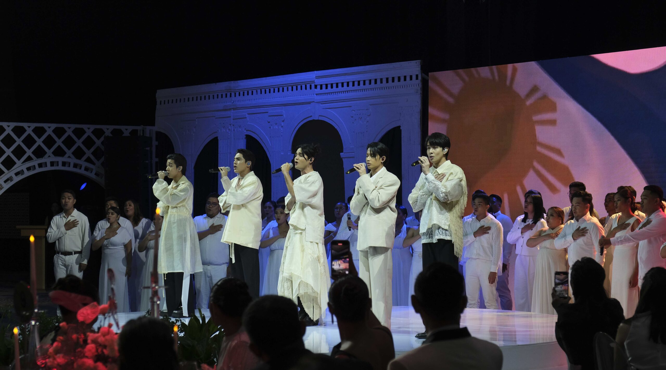 acer philippines presents sb19 and g22 on stage for mega ball 2024