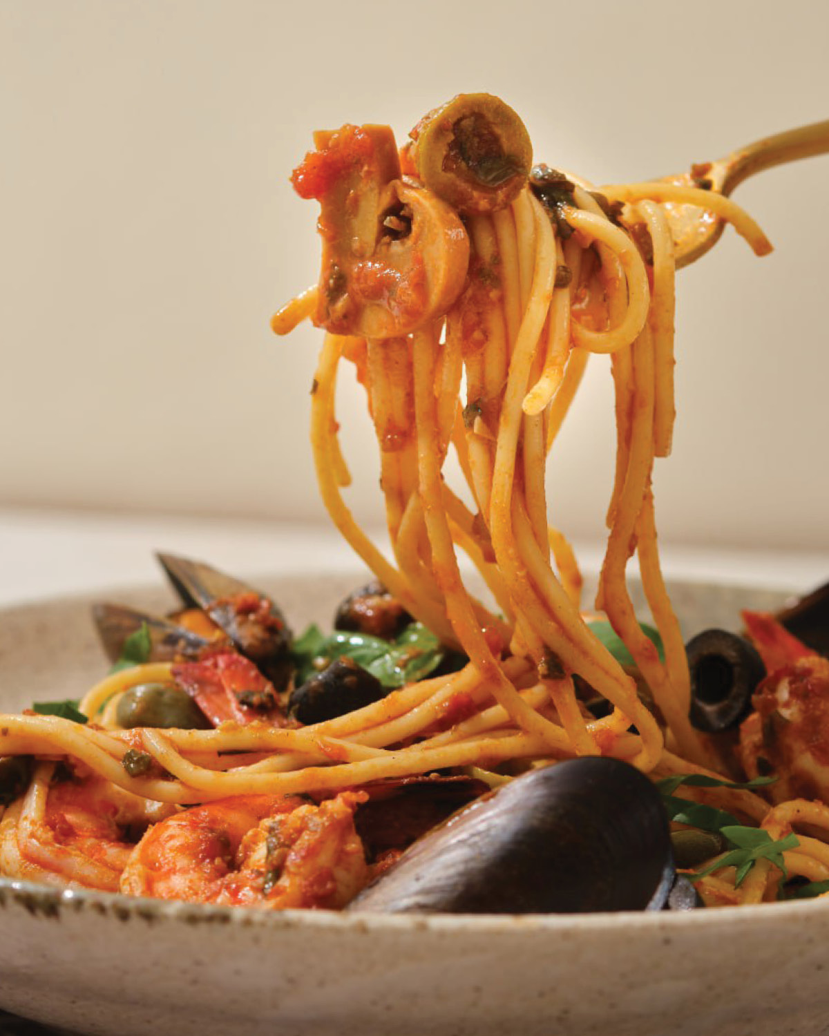 Mamita's Seafood Puttanesca