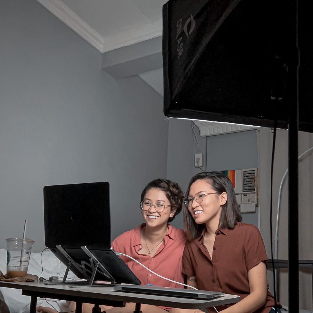 Roanne Carreon and Tina Boada Queer Safe Spaces couple lgbtqia+ philippines