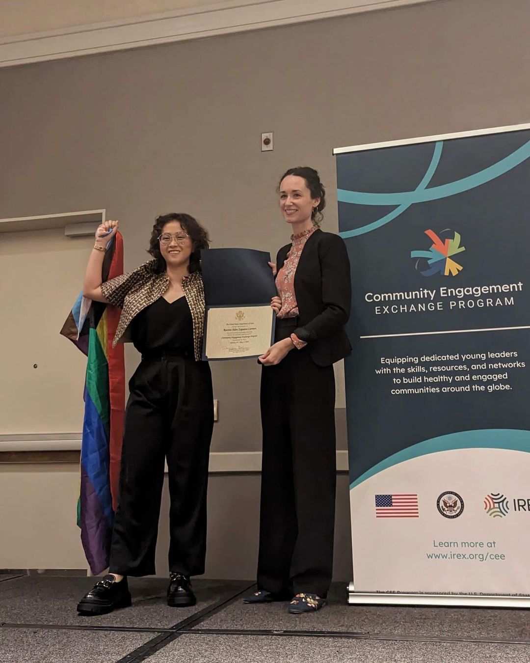 Roanne Carreon Community Engagement Exchange Program LGBTQIA+ Community Queer