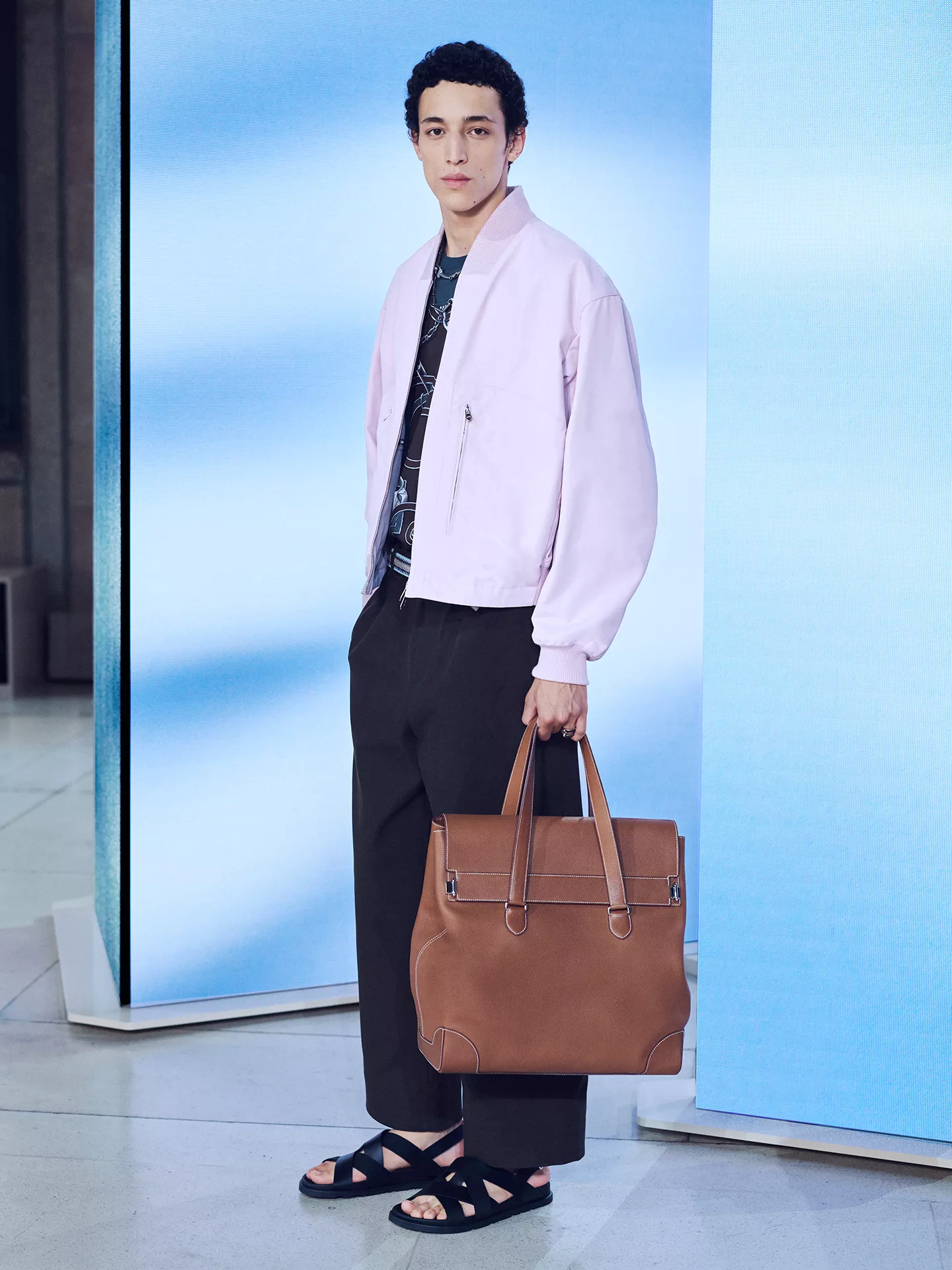 Gabbie Mariano's Vision for Men’s Fashion at Hermès S/S25